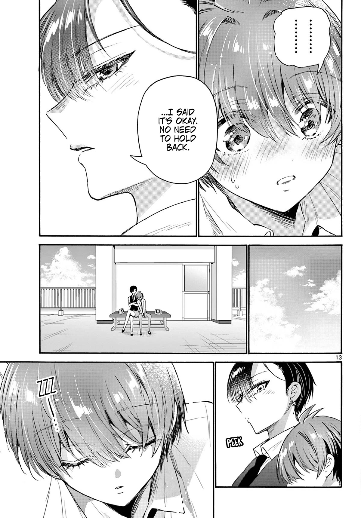 Mikadono Sanshimai wa Angai, Choroi Chapter 70 page 13 - Chapter 70: What is a "good partner"? -Kazuki's feelings-