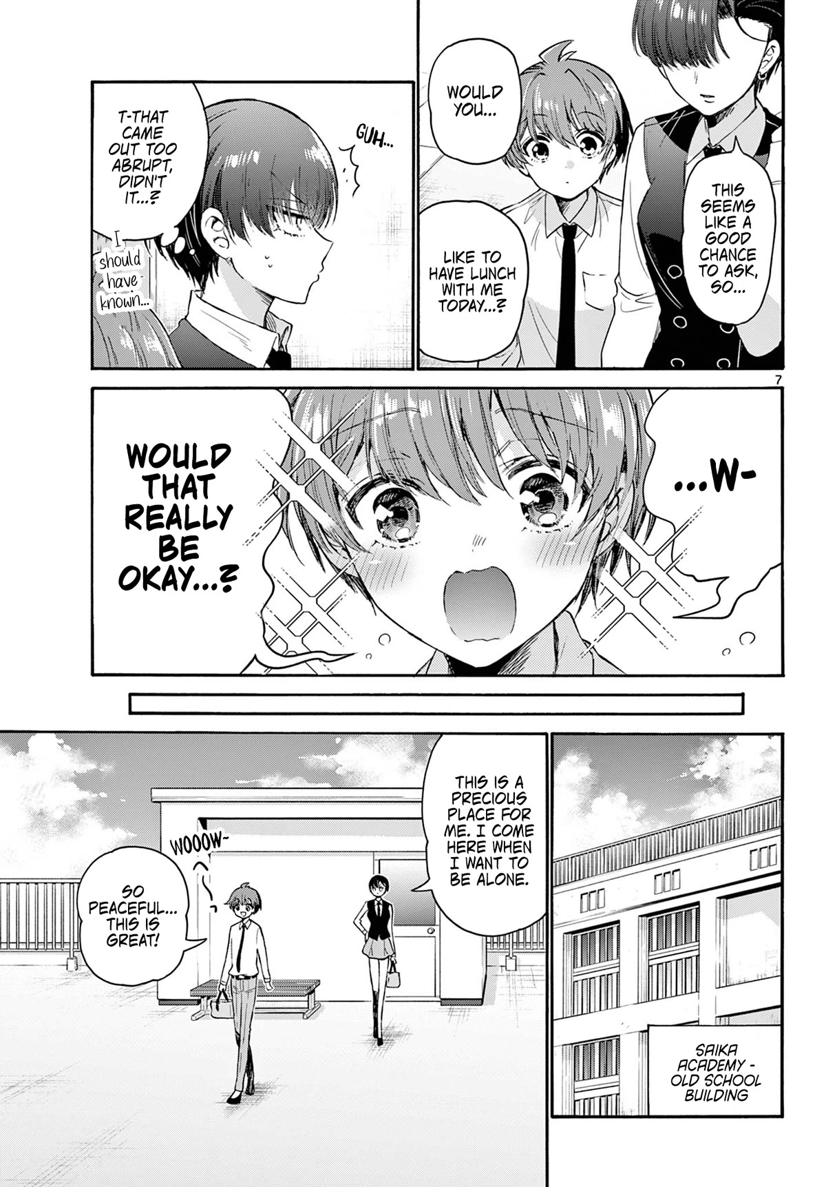 Mikadono Sanshimai wa Angai, Choroi Chapter 70 page 7 - Chapter 70: What is a "good partner"? -Kazuki's feelings-