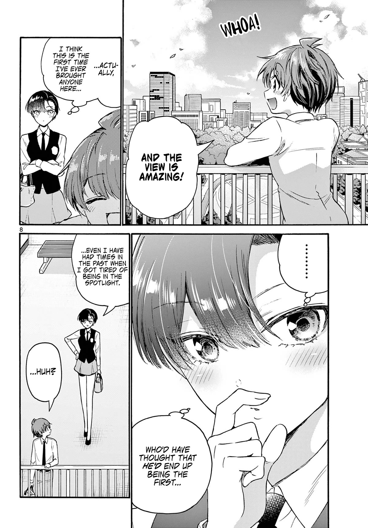 Mikadono Sanshimai wa Angai, Choroi Chapter 70 page 8 - Chapter 70: What is a "good partner"? -Kazuki's feelings-