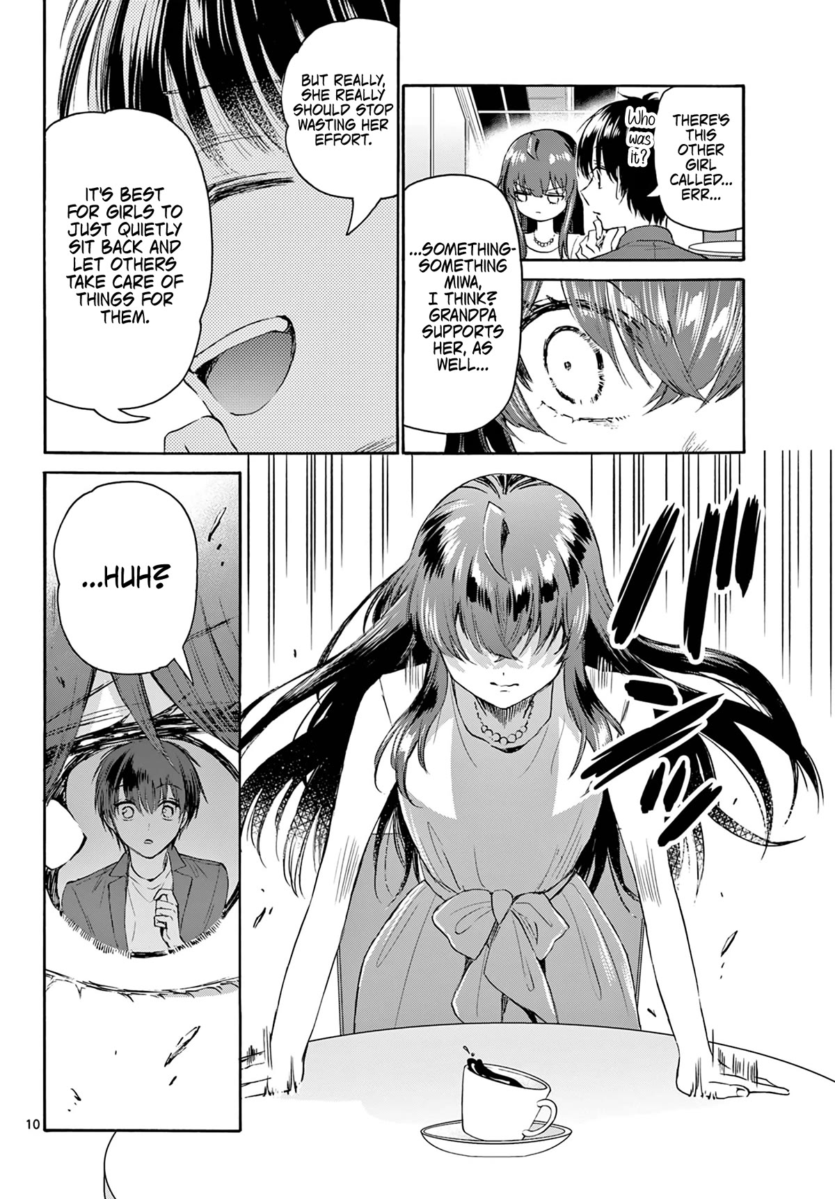 Mikadono Sanshimai wa Angai, Choroi Chapter 72 page 10 - Chapter 72: What is a "good partner"? -Sakura's situation-