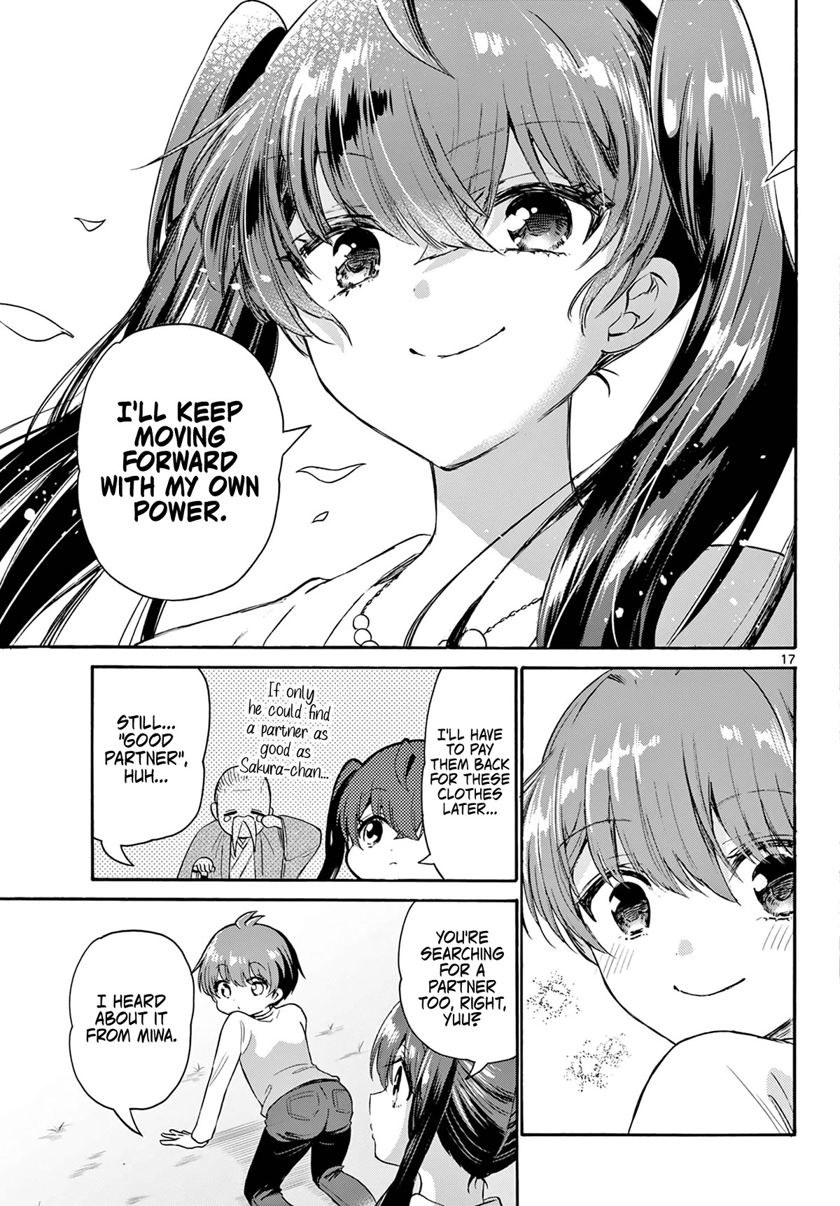 Mikadono Sanshimai wa Angai, Choroi Chapter 72 page 17 - Chapter 72: What is a "good partner"? -Sakura's situation-