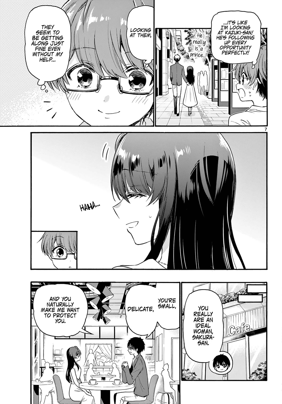 Mikadono Sanshimai wa Angai, Choroi Chapter 72 page 7 - Chapter 72: What is a "good partner"? -Sakura's situation-