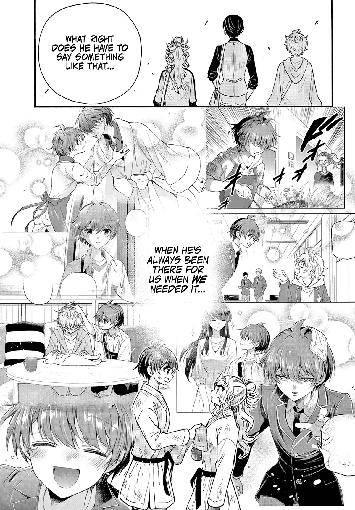 Mikadono Sanshimai wa Angai, Choroi Chapter 73 page 13 - Chapter 73: We won't leave you alone.