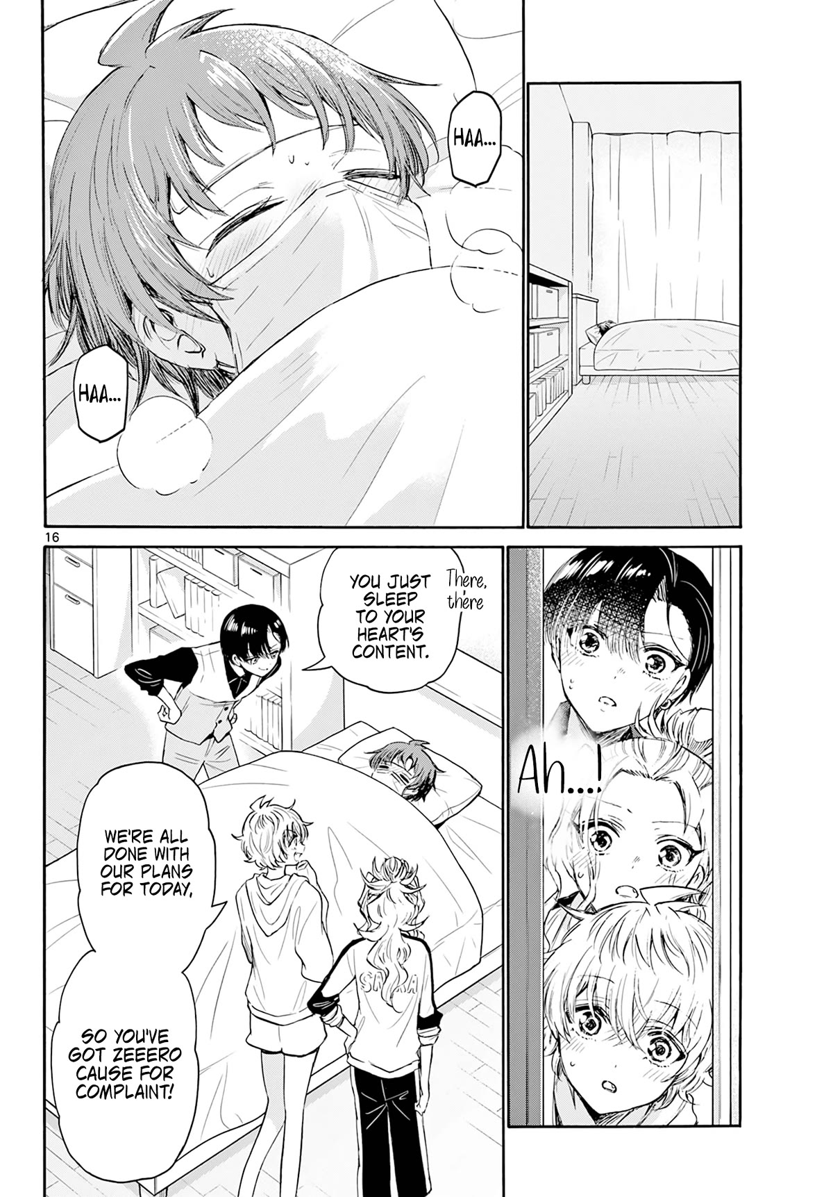 Mikadono Sanshimai wa Angai, Choroi Chapter 73 page 16 - Chapter 73: We won't leave you alone.