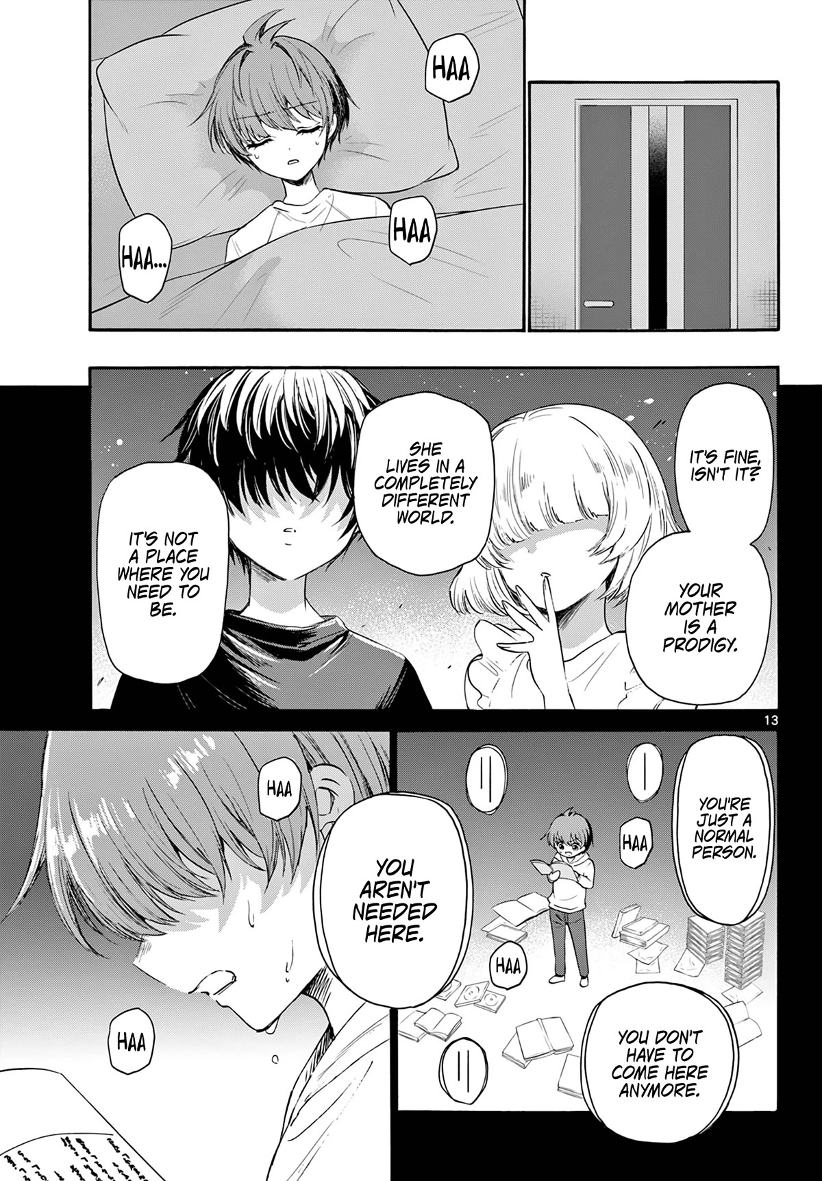 Mikadono Sanshimai wa Angai, Choroi Chapter 74 page 13 - Chapter 74: Whether you're asleep or awake.