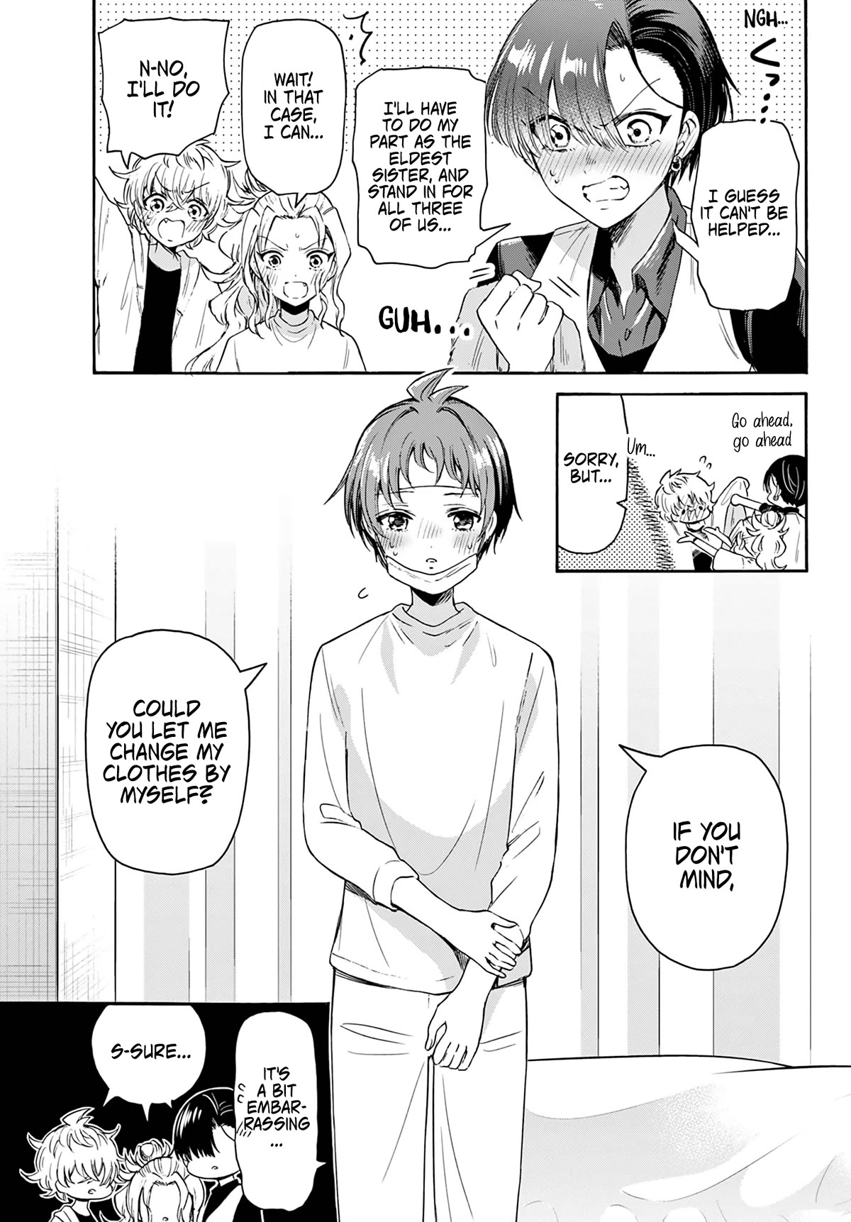 Mikadono Sanshimai wa Angai, Choroi Chapter 74 page 9 - Chapter 74: Whether you're asleep or awake.
