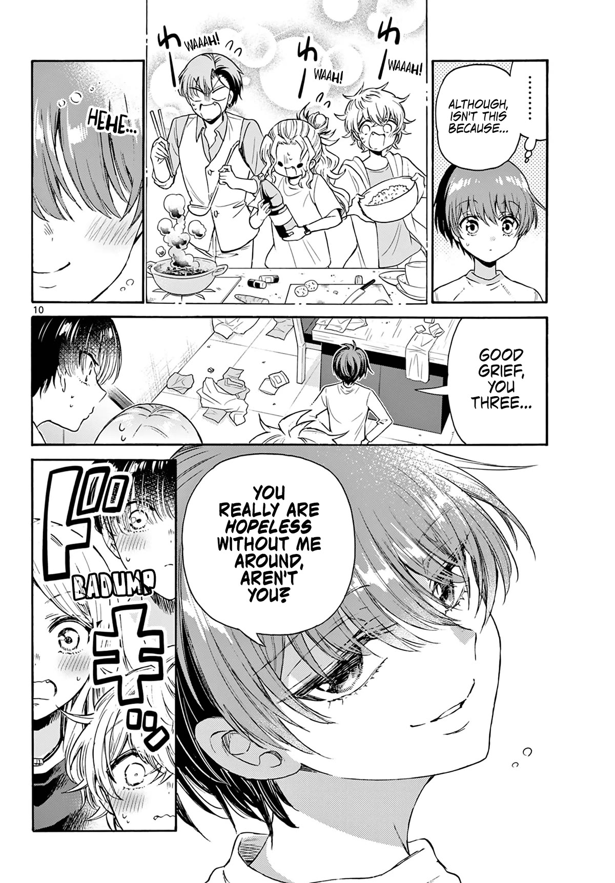 Mikadono Sanshimai wa Angai, Choroi Chapter 75 page 9 - Chapter 75: Without me around.