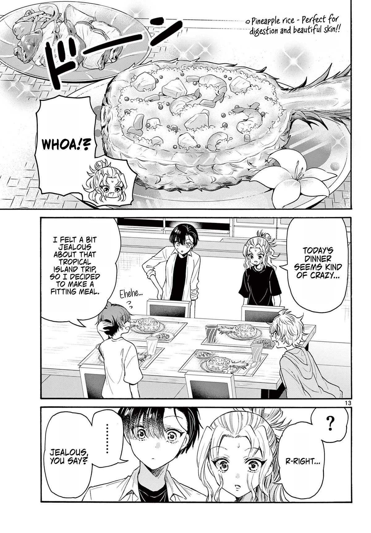 Mikadono Sanshimai wa Angai, Choroi Chapter 77 page 13 - Chapter 77: Weapons of war.