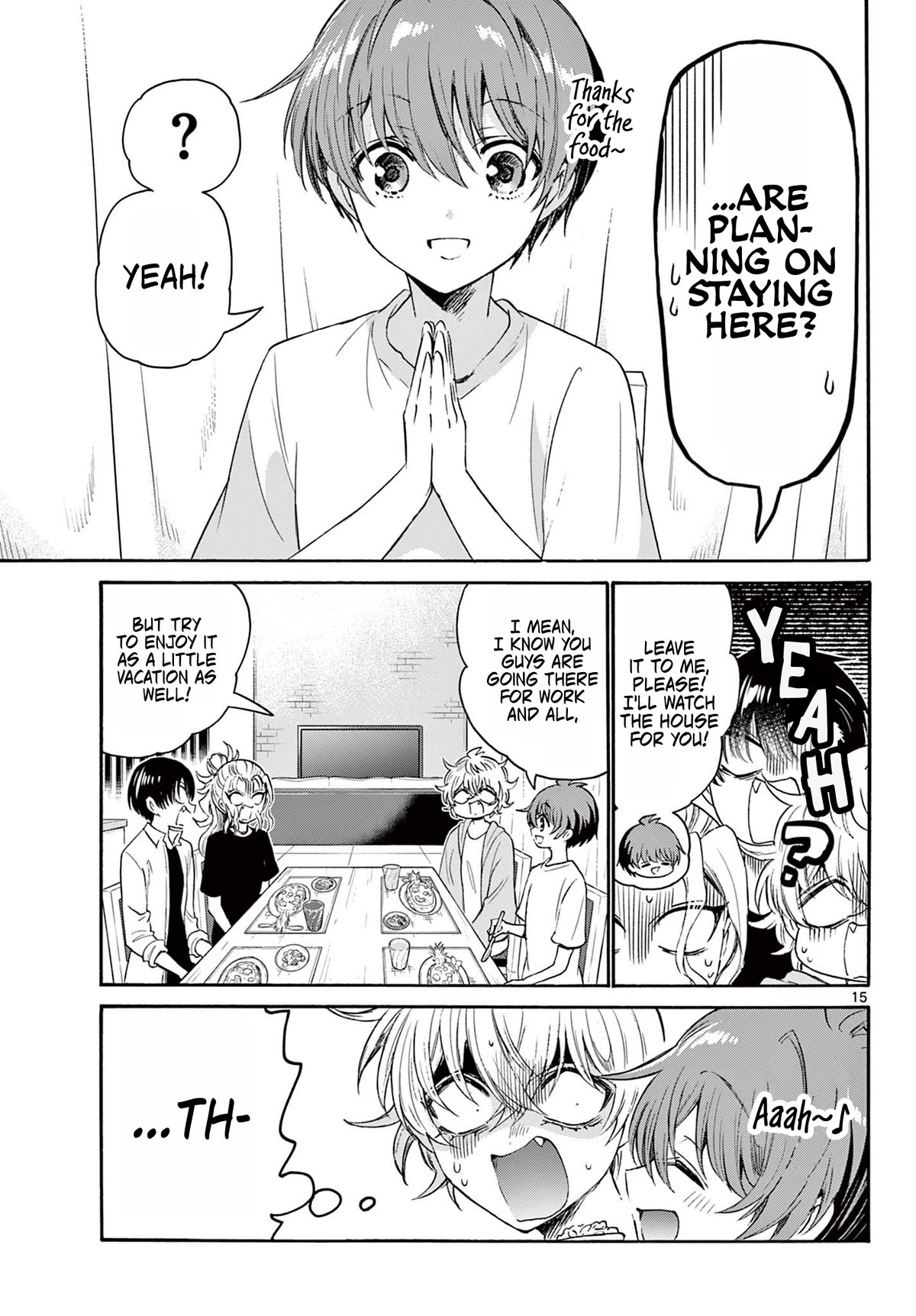 Mikadono Sanshimai wa Angai, Choroi Chapter 77 page 15 - Chapter 77: Weapons of war.