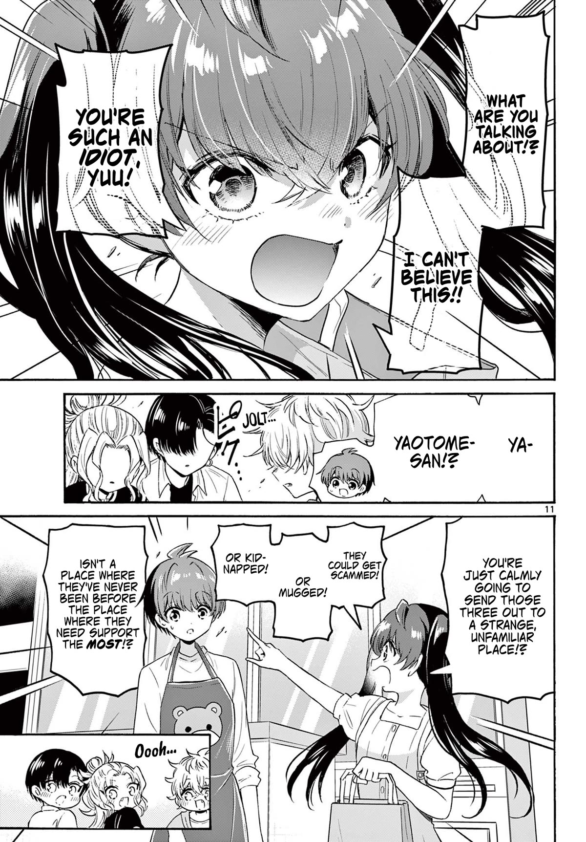 Mikadono Sanshimai wa Angai, Choroi Chapter 78 page 11 - Chapter 78: If you just say the word.