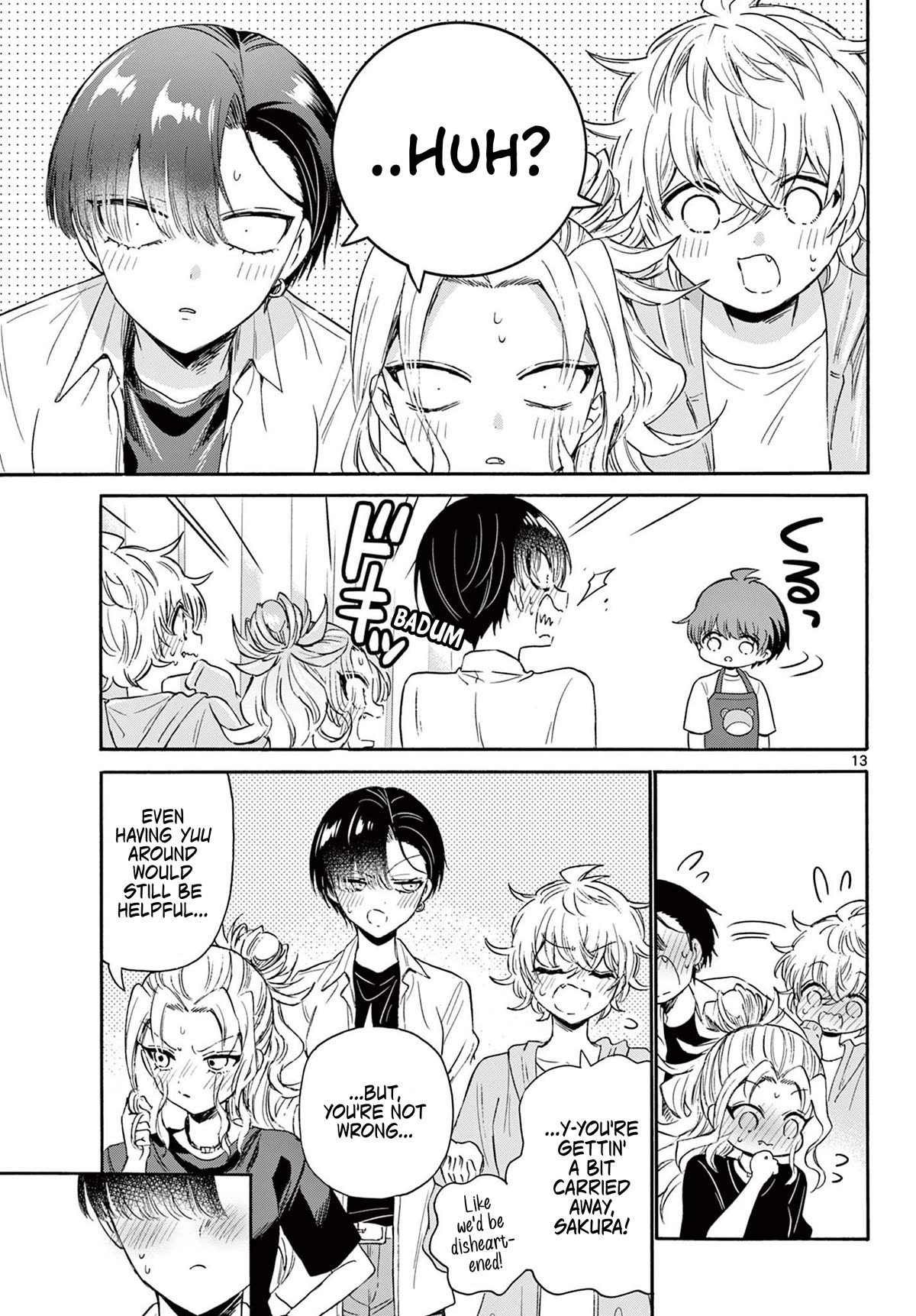Mikadono Sanshimai wa Angai, Choroi Chapter 78 page 13 - Chapter 78: If you just say the word.