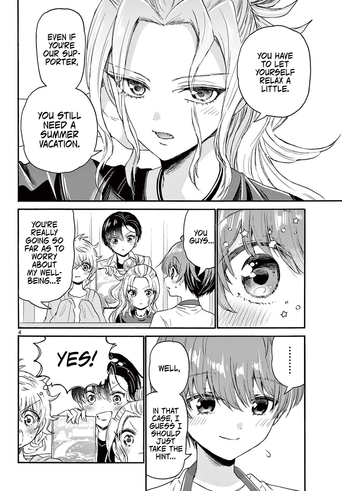 Mikadono Sanshimai wa Angai, Choroi Chapter 78 page 4 - Chapter 78: If you just say the word.
