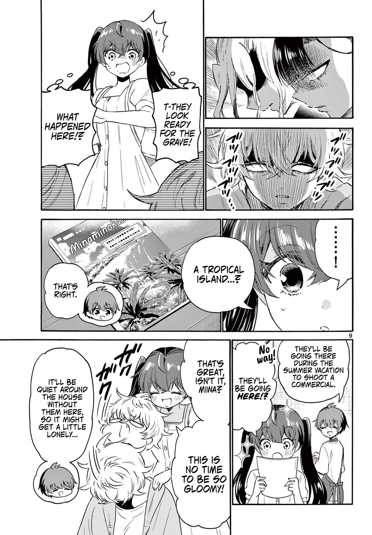 Mikadono Sanshimai wa Angai, Choroi Chapter 78 page 9 - Chapter 78: If you just say the word.