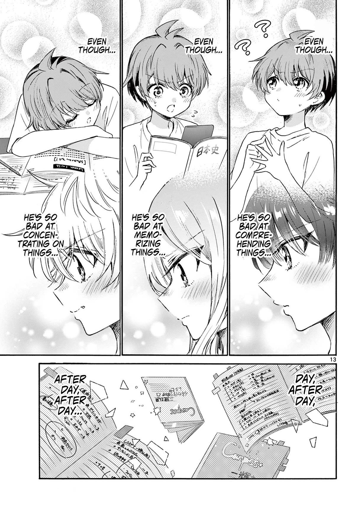 Mikadono Sanshimai wa Angai, Choroi Chapter 79 page 13 - Chapter 79: Yuu's Notes.