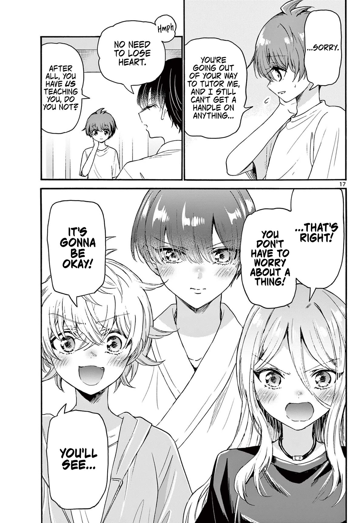 Mikadono Sanshimai wa Angai, Choroi Chapter 79 page 17 - Chapter 79: Yuu's Notes.