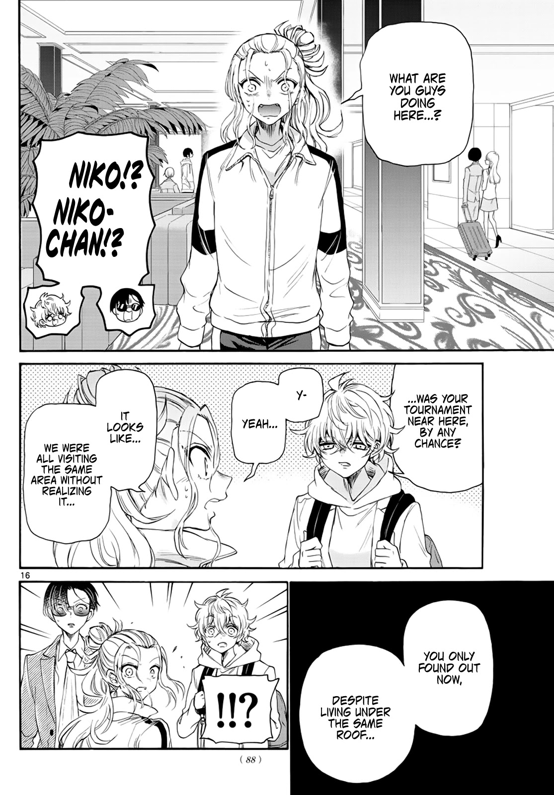Mikadono Sanshimai wa Angai, Choroi Chapter 8 page 16 - Chapter 8: The three sisters, long ago