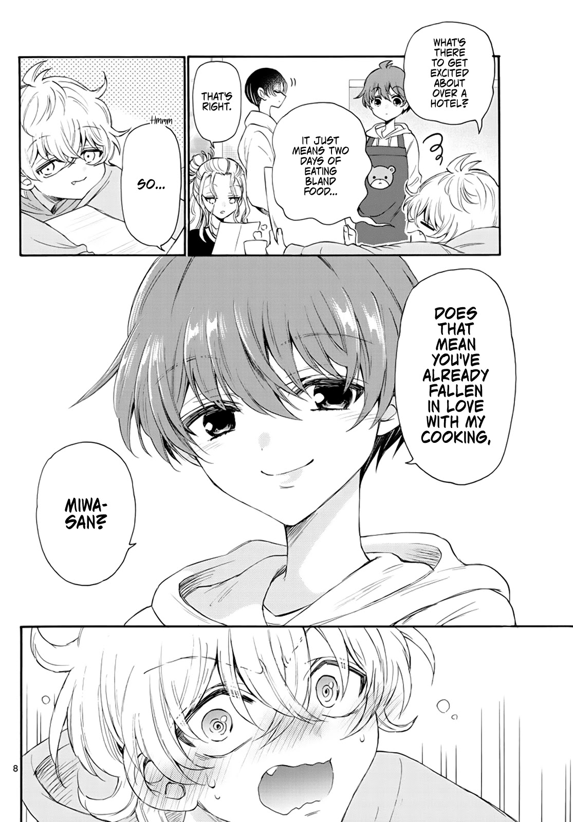 Mikadono Sanshimai wa Angai, Choroi Chapter 8 page 8 - Chapter 8: The three sisters, long ago