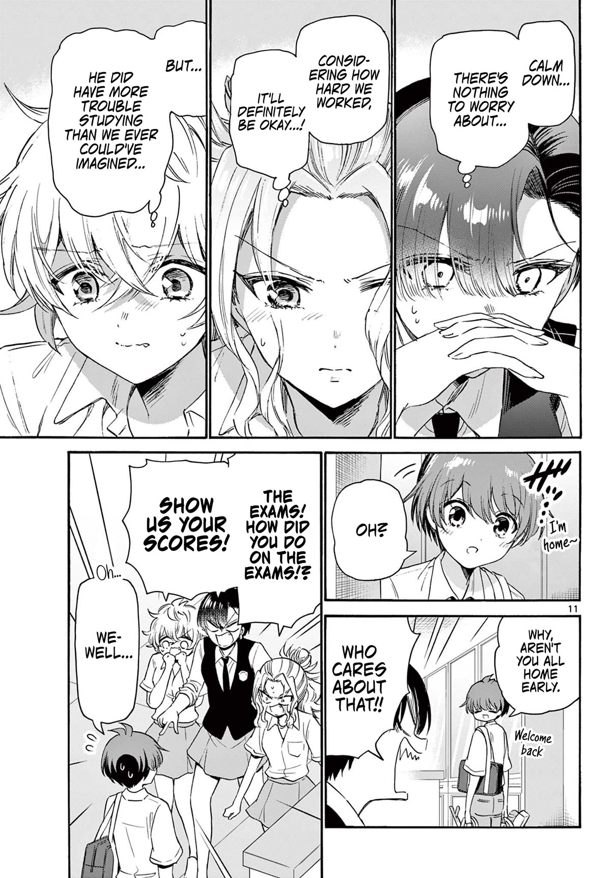 Mikadono Sanshimai wa Angai, Choroi Chapter 80 page 11 - Chapter 80: When it comes to you three.