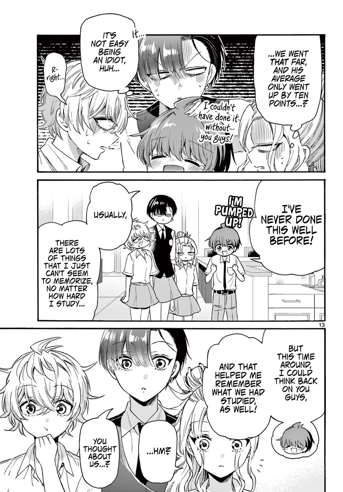 Mikadono Sanshimai wa Angai, Choroi Chapter 80 page 13 - Chapter 80: When it comes to you three.