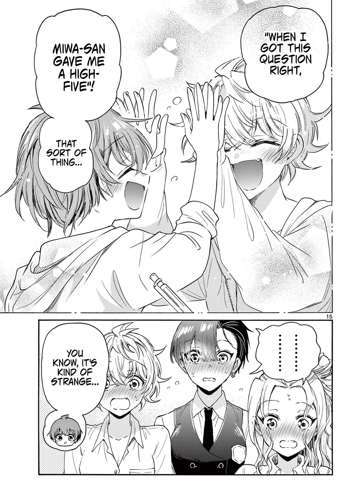 Mikadono Sanshimai wa Angai, Choroi Chapter 80 page 15 - Chapter 80: When it comes to you three.