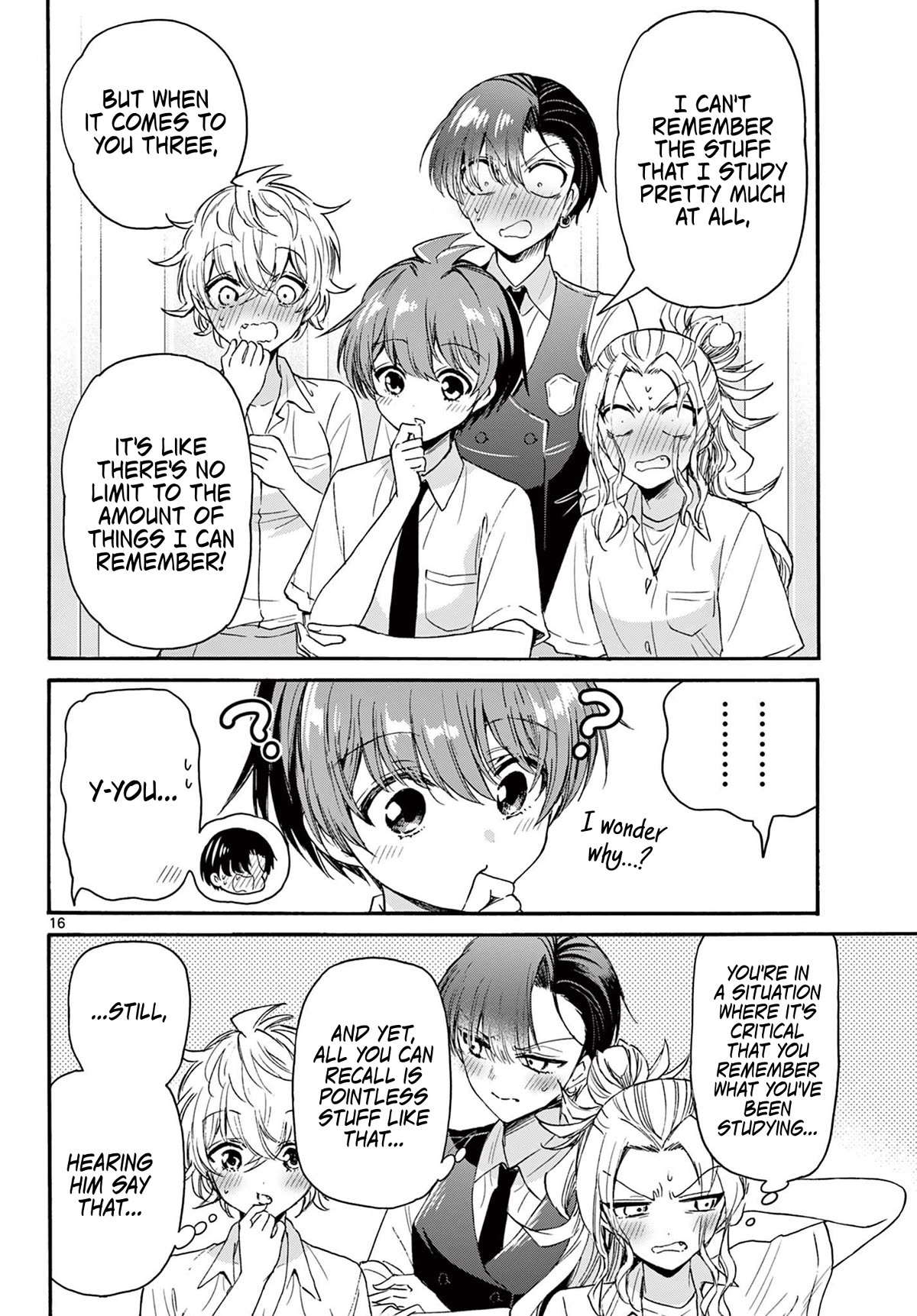 Mikadono Sanshimai wa Angai, Choroi Chapter 80 page 16 - Chapter 80: When it comes to you three.