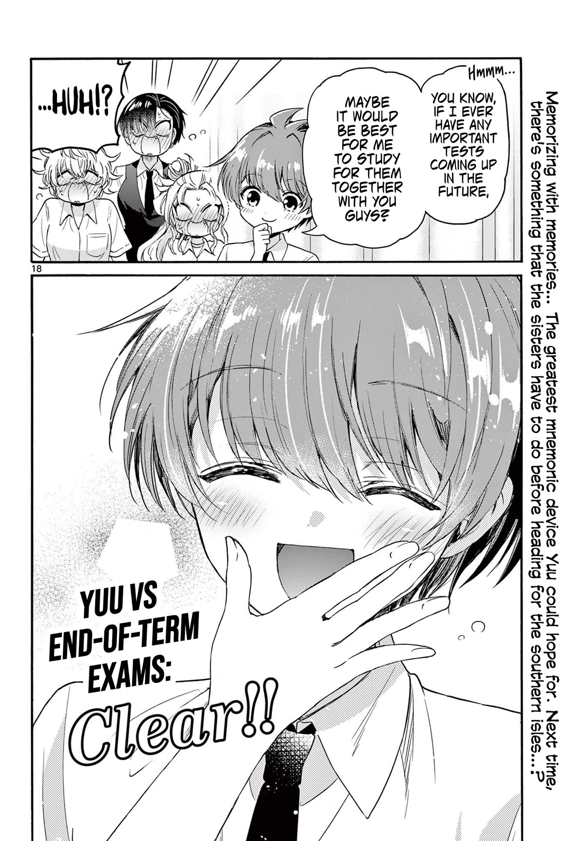 Mikadono Sanshimai wa Angai, Choroi Chapter 80 page 18 - Chapter 80: When it comes to you three.