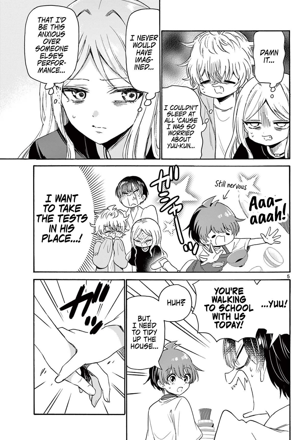 Mikadono Sanshimai wa Angai, Choroi Chapter 80 page 5 - Chapter 80: When it comes to you three.
