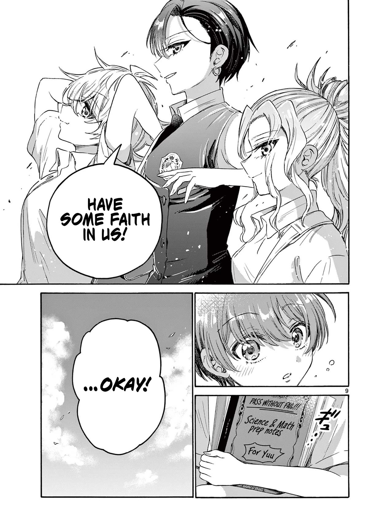 Mikadono Sanshimai wa Angai, Choroi Chapter 80 page 9 - Chapter 80: When it comes to you three.