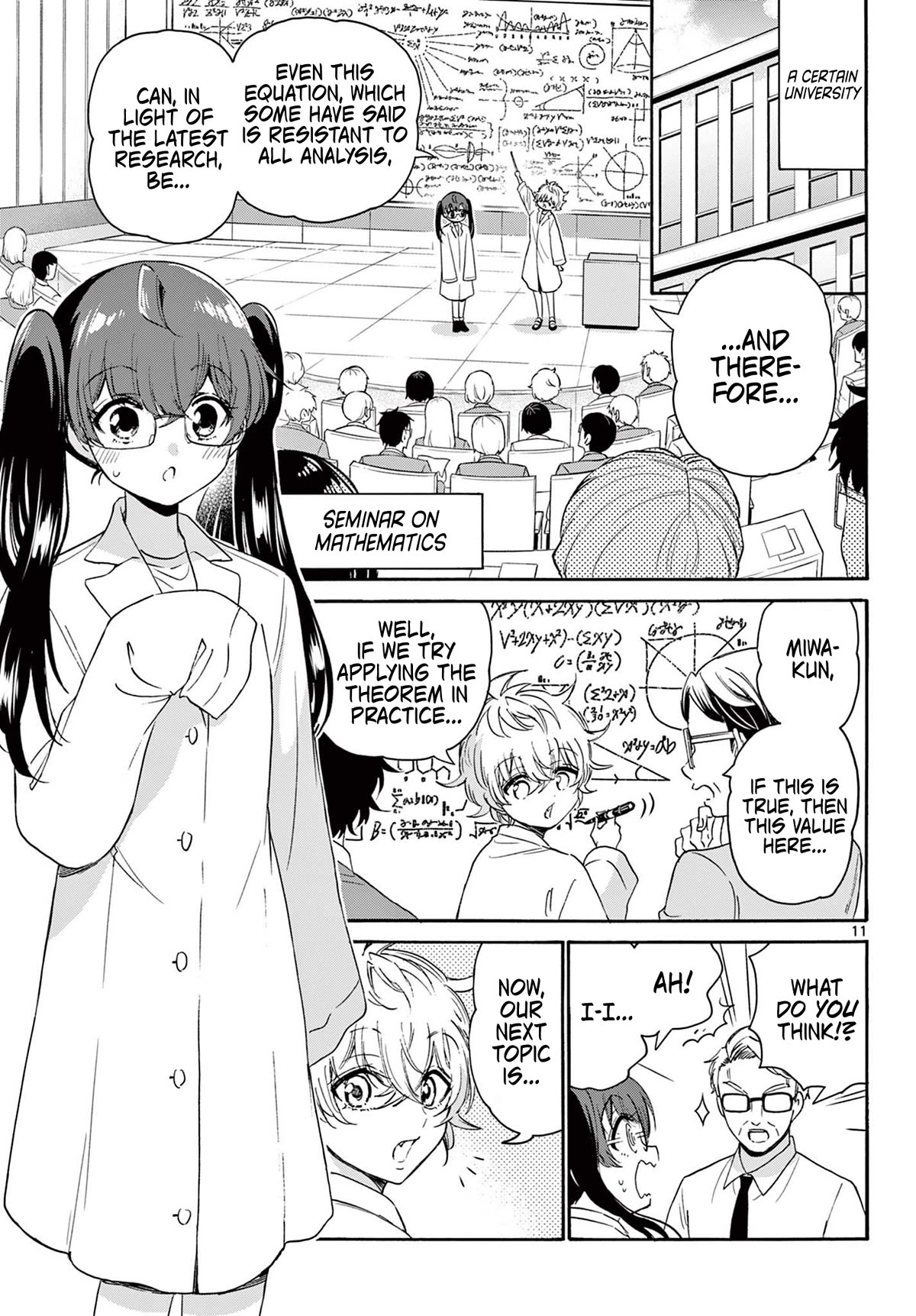 Mikadono Sanshimai wa Angai, Choroi Chapter 81 page 11 - Chapter 81: The gratitude of the Three Emperors.