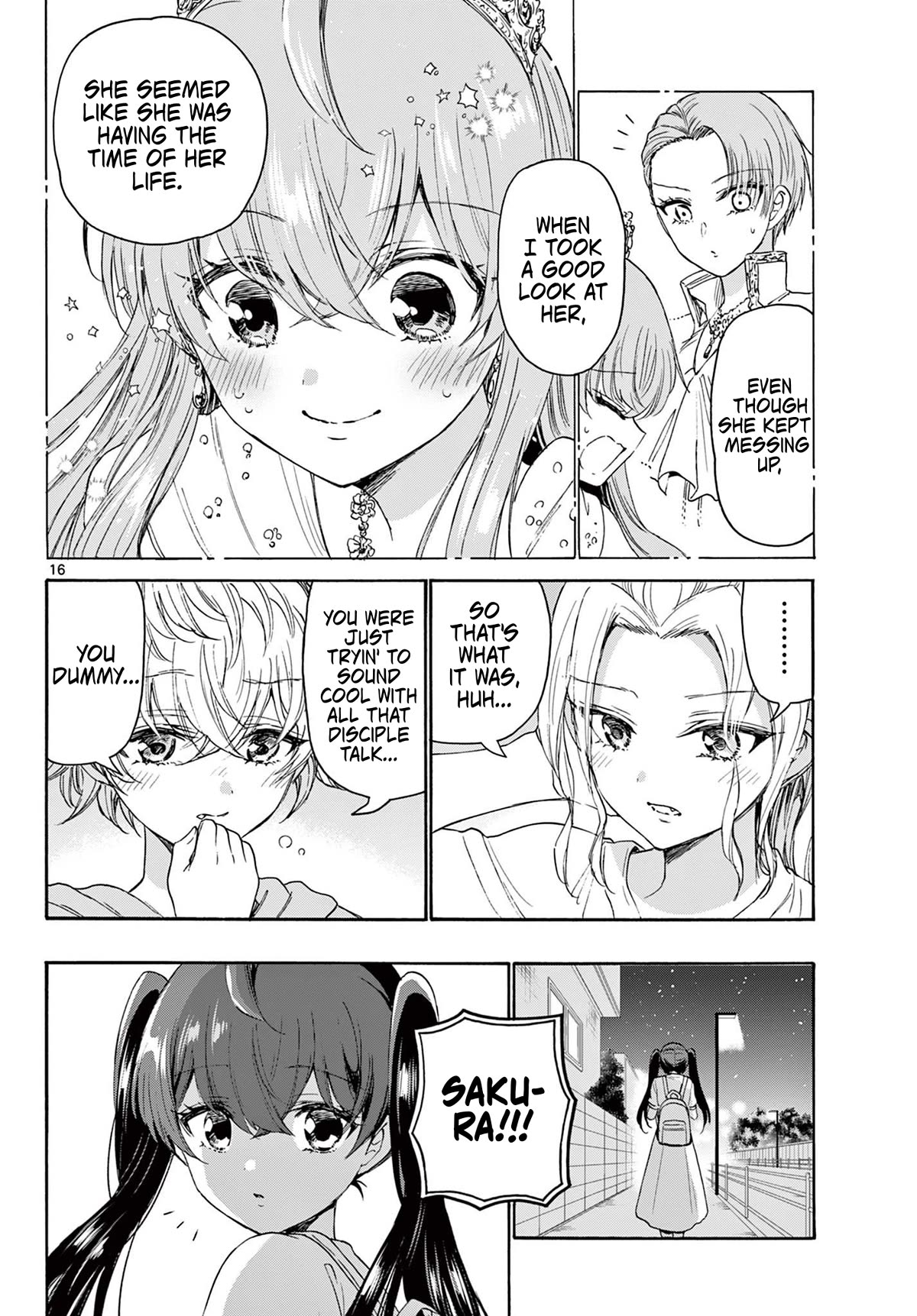 Mikadono Sanshimai wa Angai, Choroi Chapter 81 page 16 - Chapter 81: The gratitude of the Three Emperors.