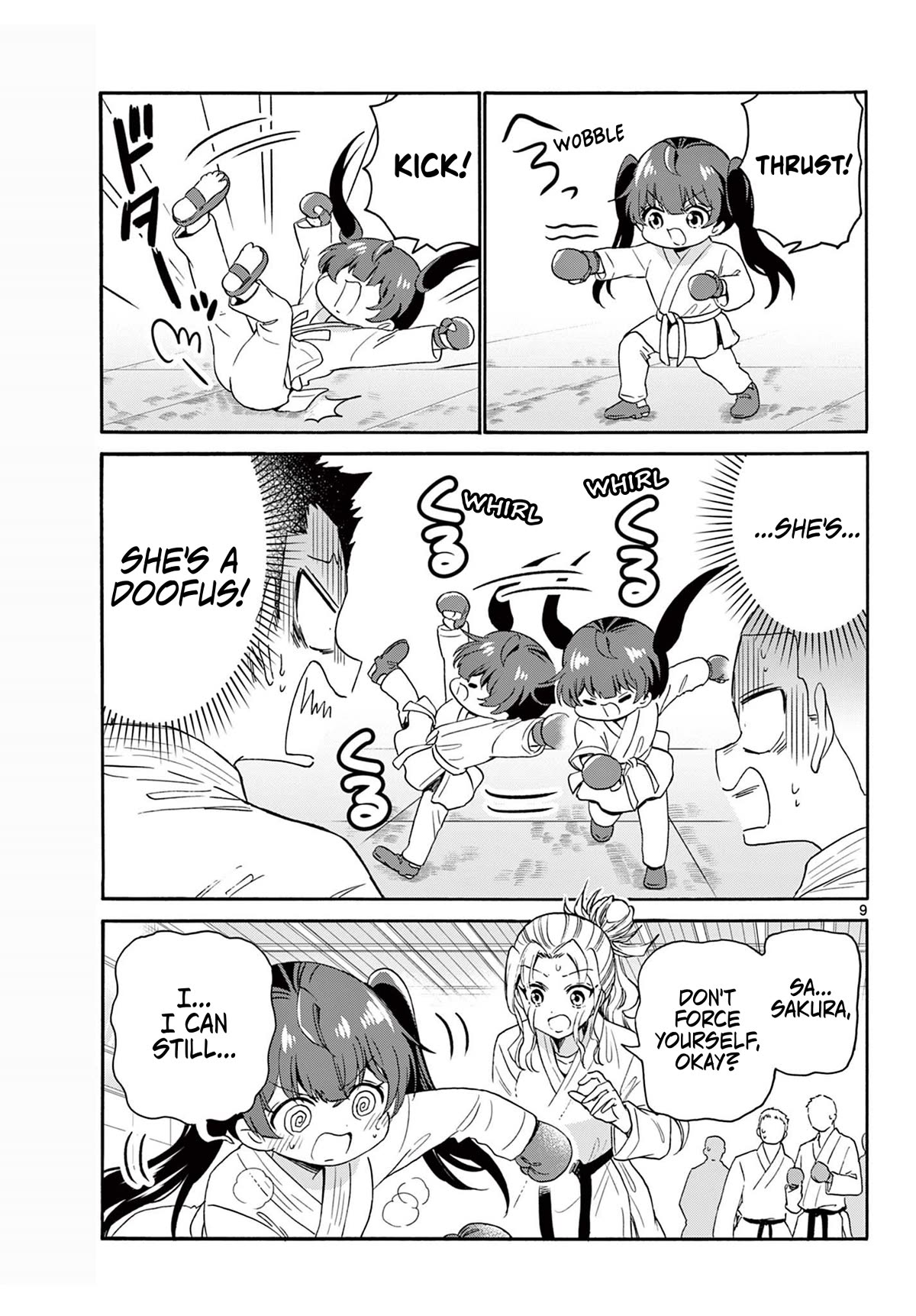 Mikadono Sanshimai wa Angai, Choroi Chapter 81 page 9 - Chapter 81: The gratitude of the Three Emperors.