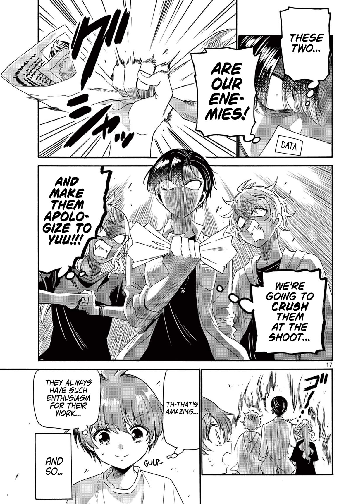 Mikadono Sanshimai wa Angai, Choroi Chapter 82 page 17 - Chapter 82: Opponents, acknowledged.