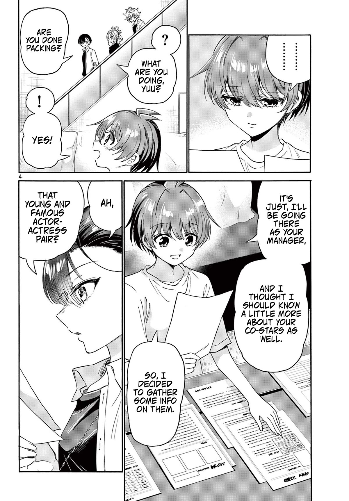 Mikadono Sanshimai wa Angai, Choroi Chapter 82 page 4 - Chapter 82: Opponents, acknowledged.