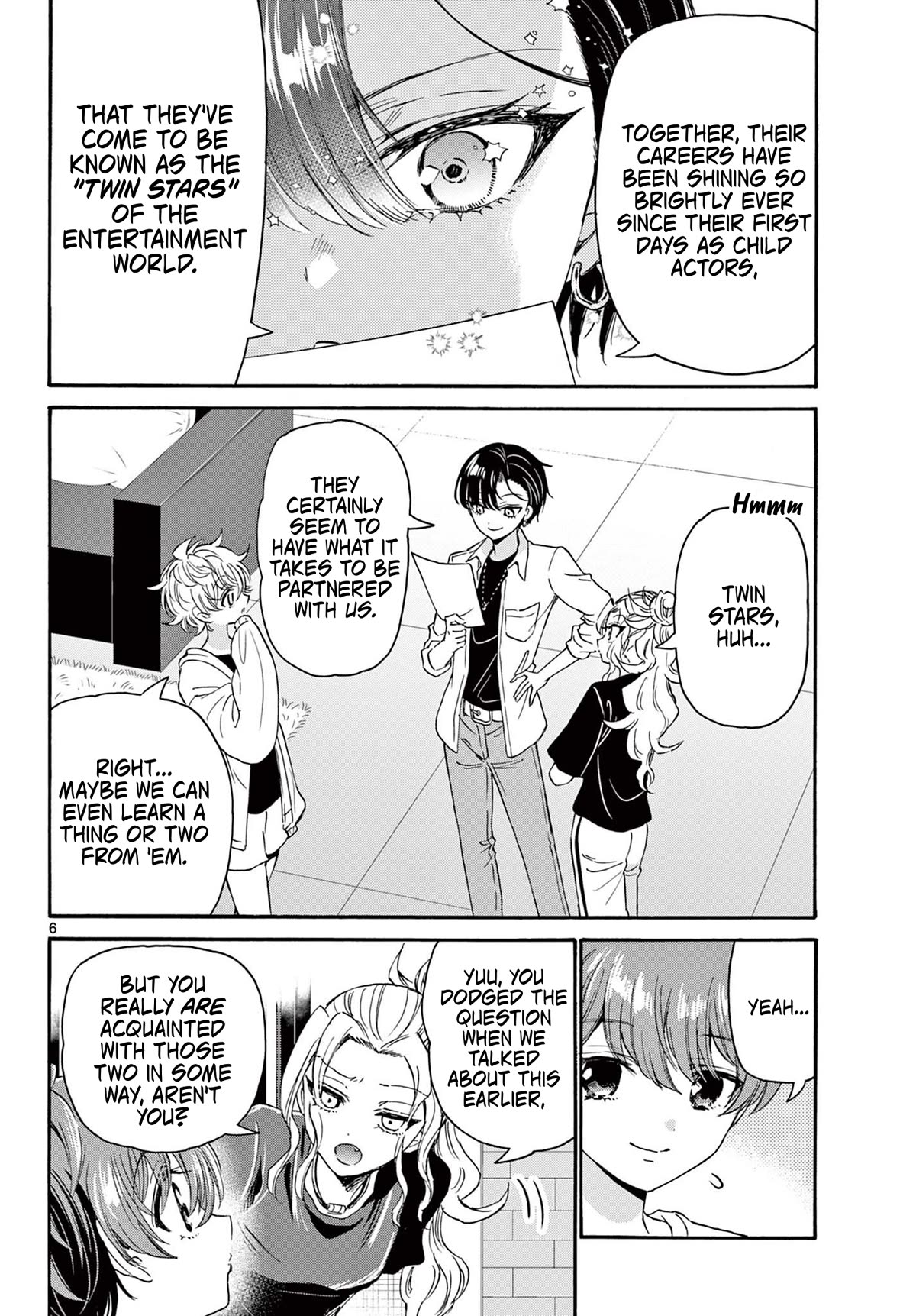 Mikadono Sanshimai wa Angai, Choroi Chapter 82 page 6 - Chapter 82: Opponents, acknowledged.