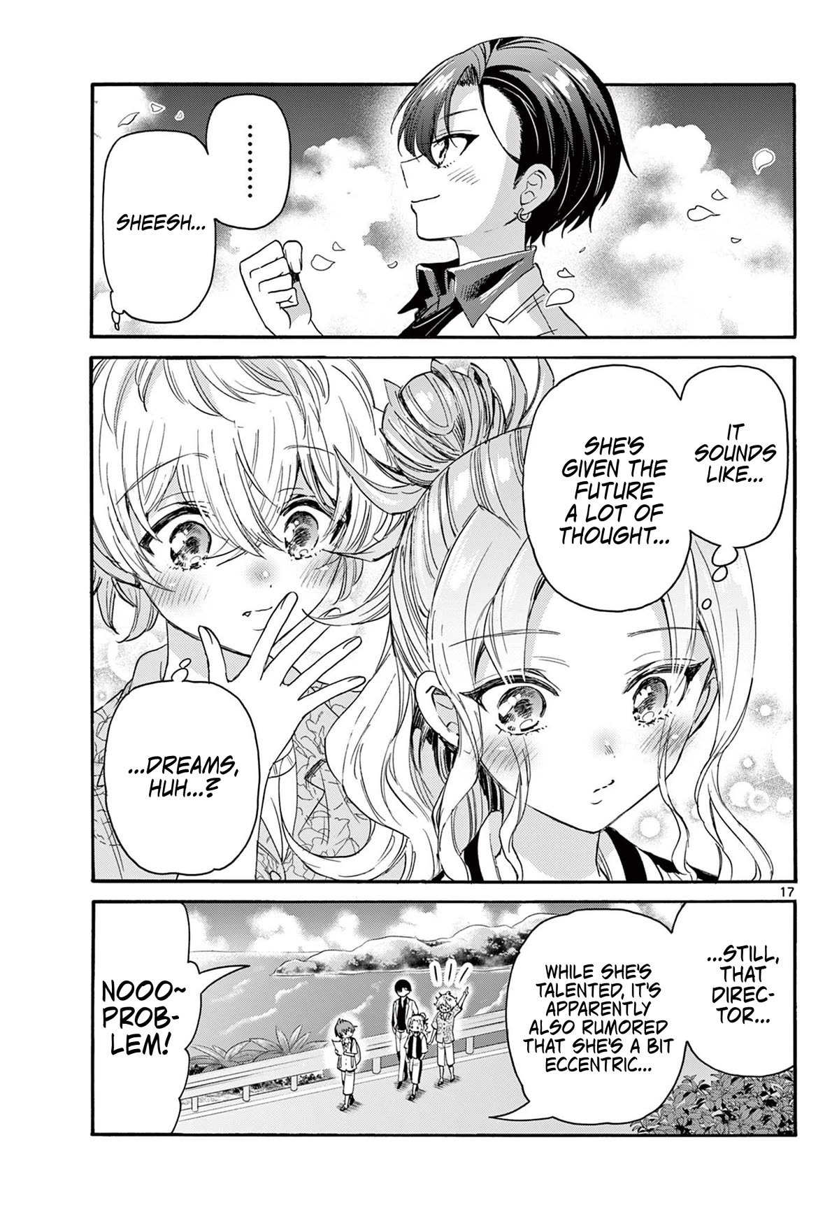 Mikadono Sanshimai wa Angai, Choroi Chapter 84 page 17 - Chapter 84: Inevitable turmoil?