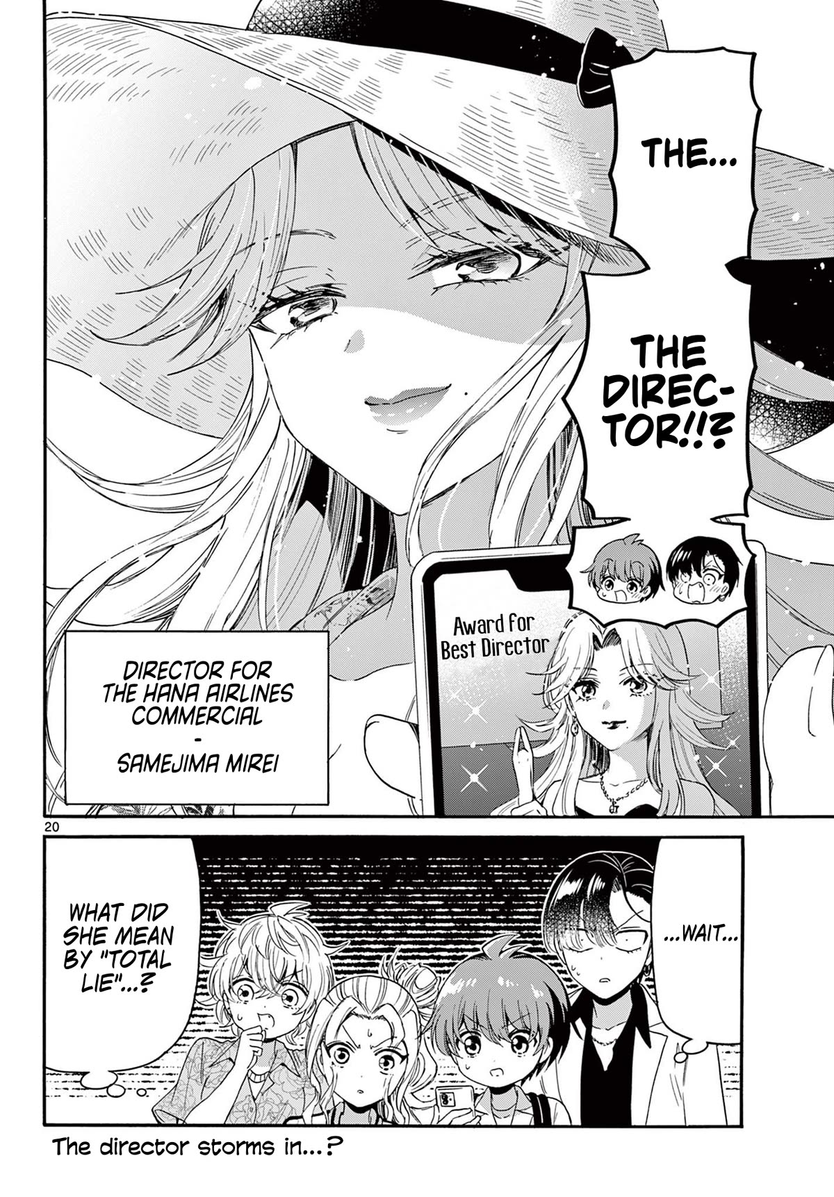 Mikadono Sanshimai wa Angai, Choroi Chapter 84 page 20 - Chapter 84: Inevitable turmoil?