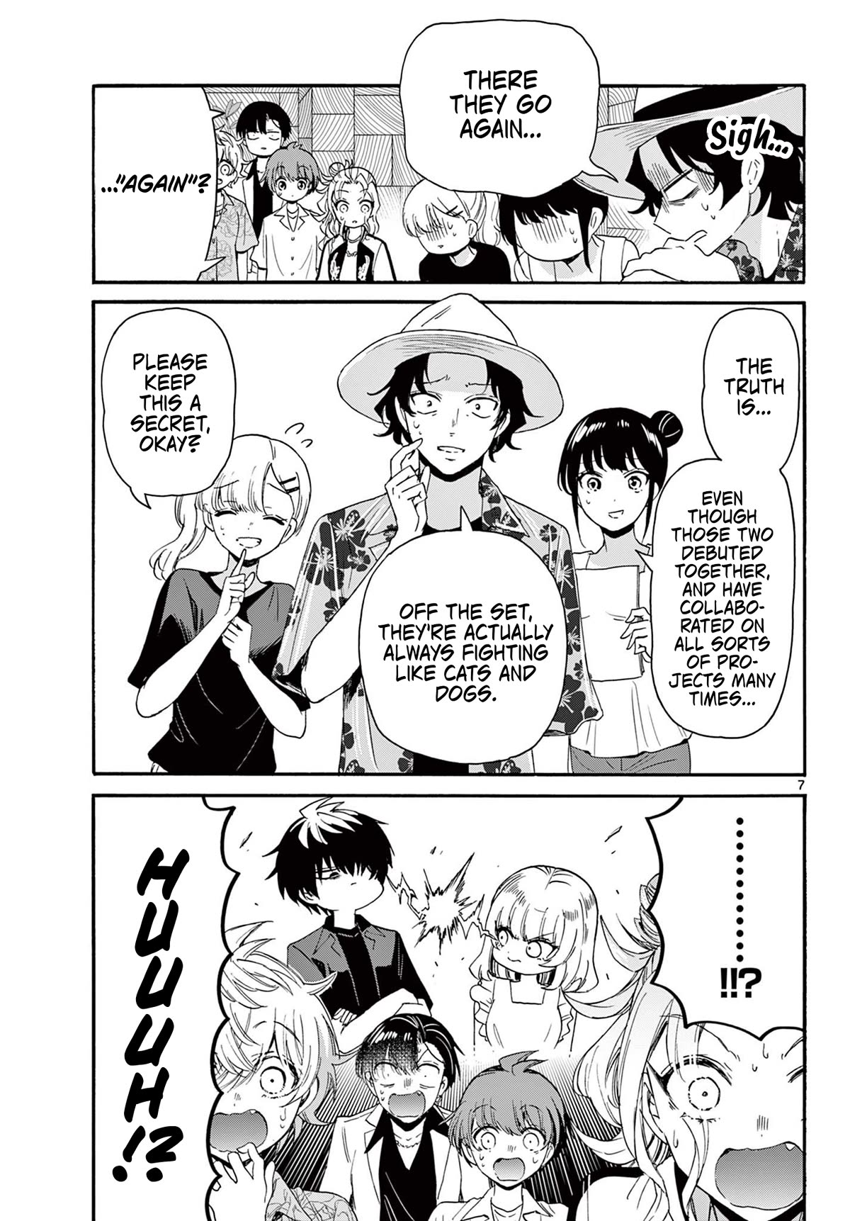 Mikadono Sanshimai wa Angai, Choroi Chapter 84 page 7 - Chapter 84: Inevitable turmoil?