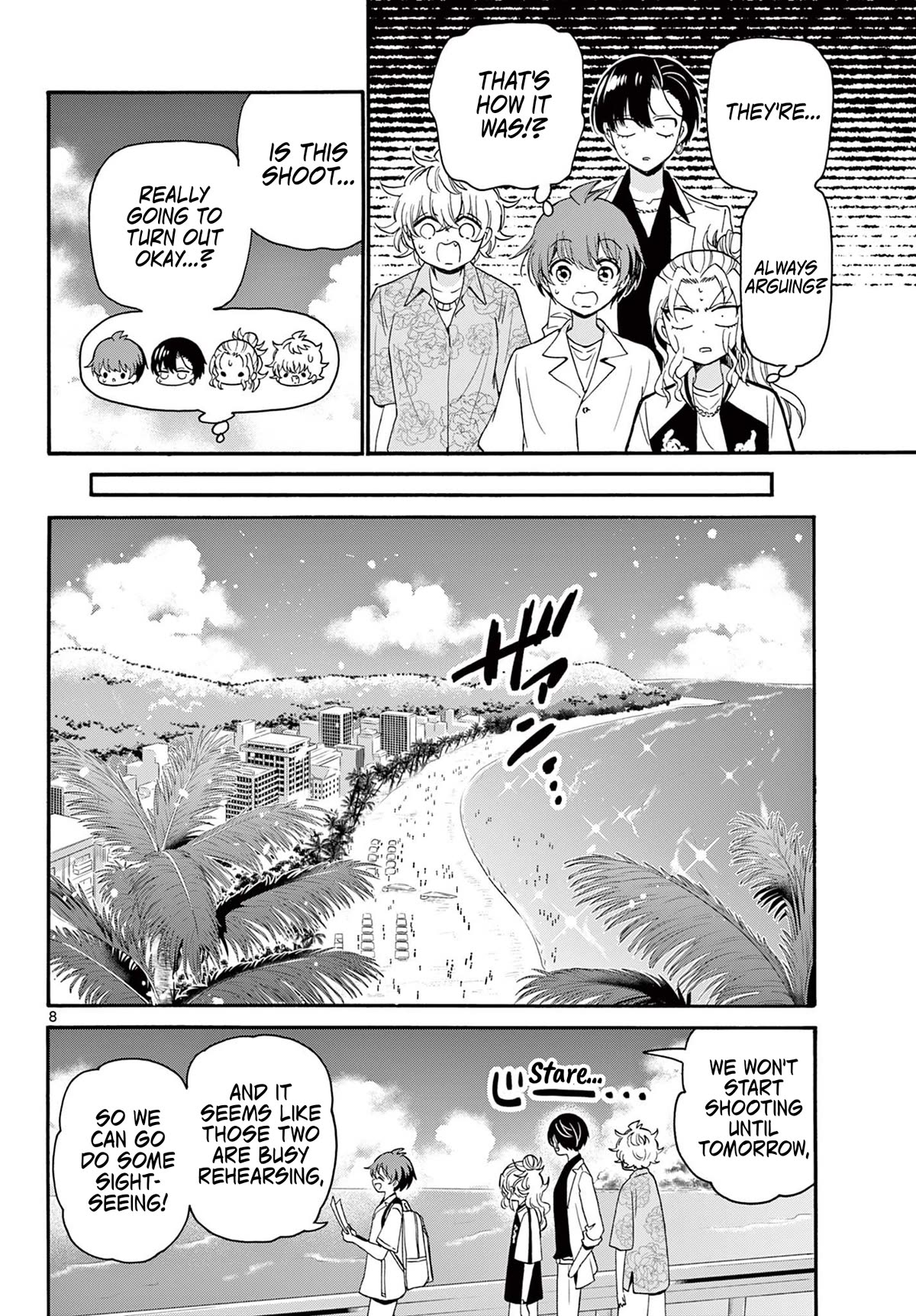Mikadono Sanshimai wa Angai, Choroi Chapter 84 page 8 - Chapter 84: Inevitable turmoil?