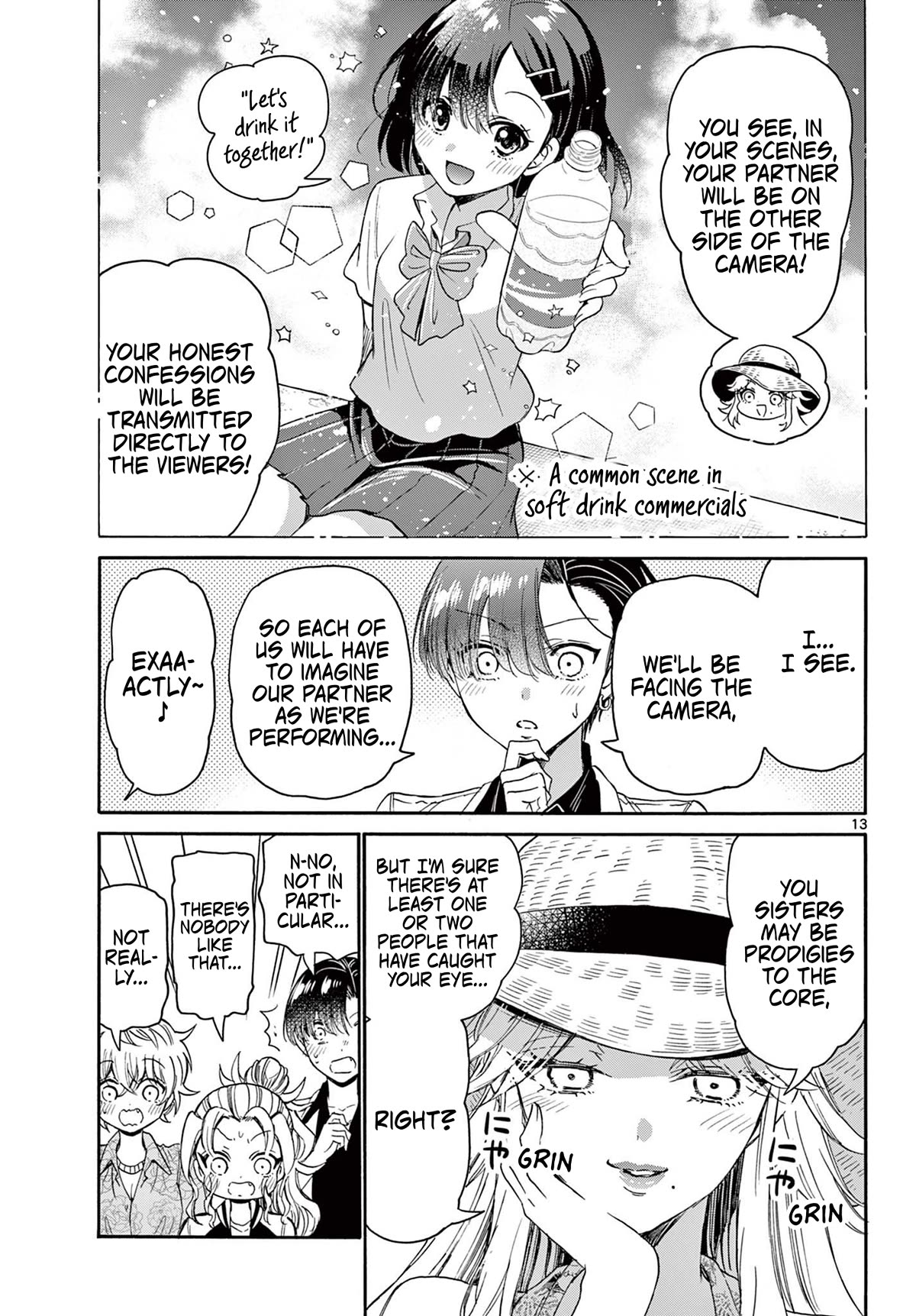 Mikadono Sanshimai wa Angai, Choroi Chapter 85 page 13 - Chapter 85: Your honest selves.