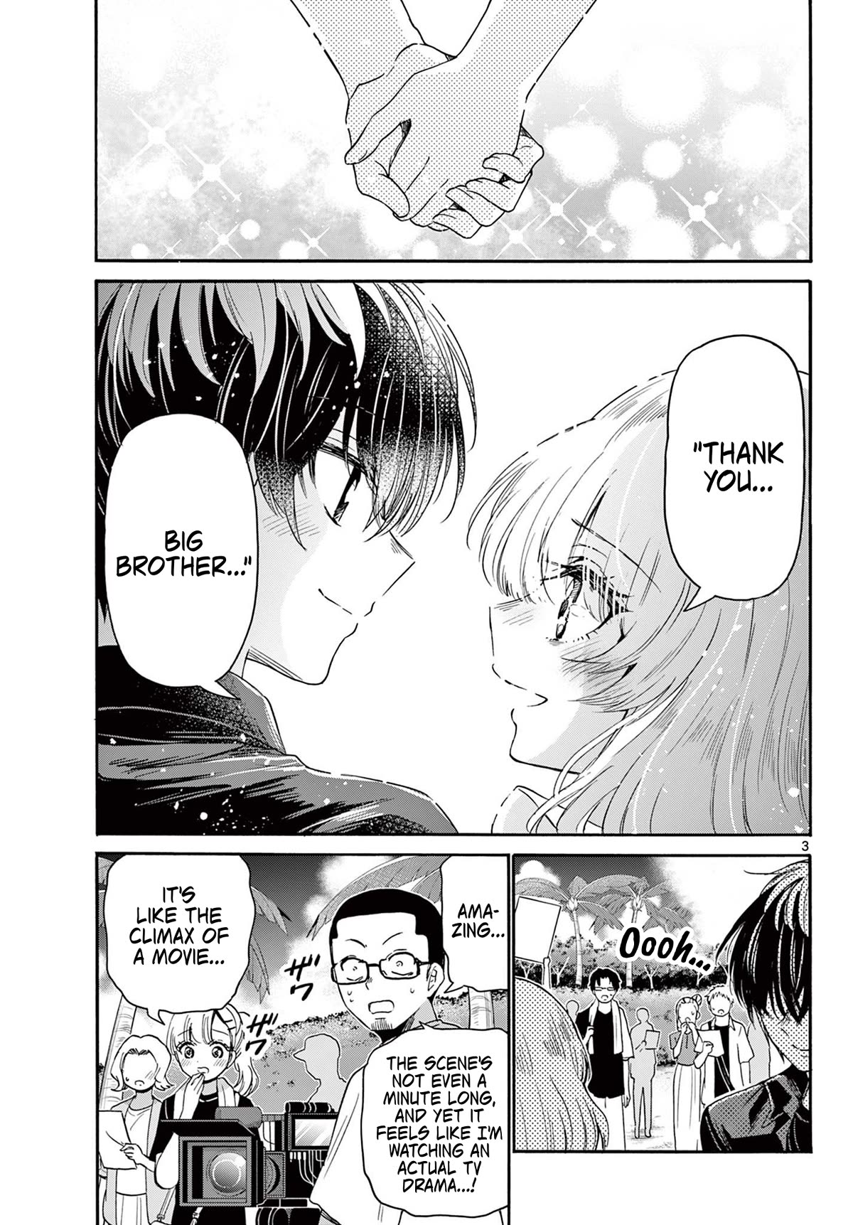 Mikadono Sanshimai wa Angai, Choroi Chapter 85 page 3 - Chapter 85: Your honest selves.