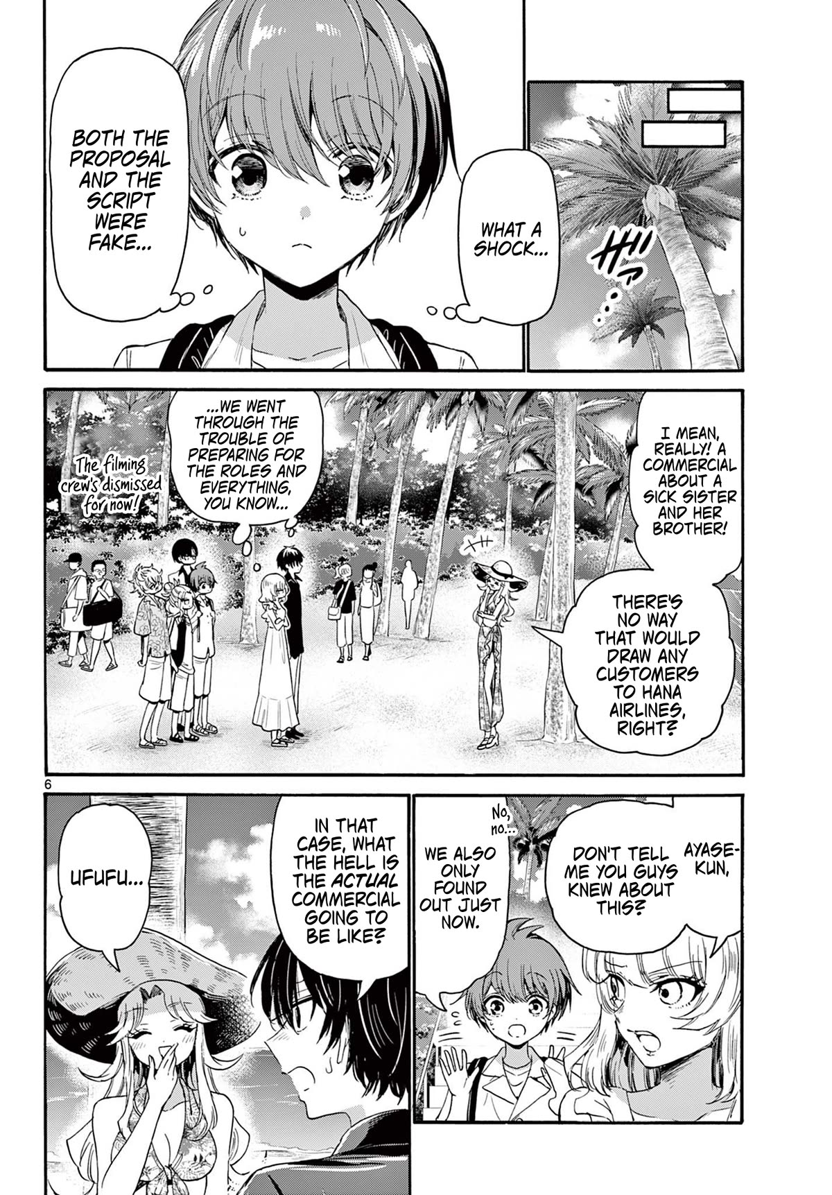 Mikadono Sanshimai wa Angai, Choroi Chapter 85 page 6 - Chapter 85: Your honest selves.
