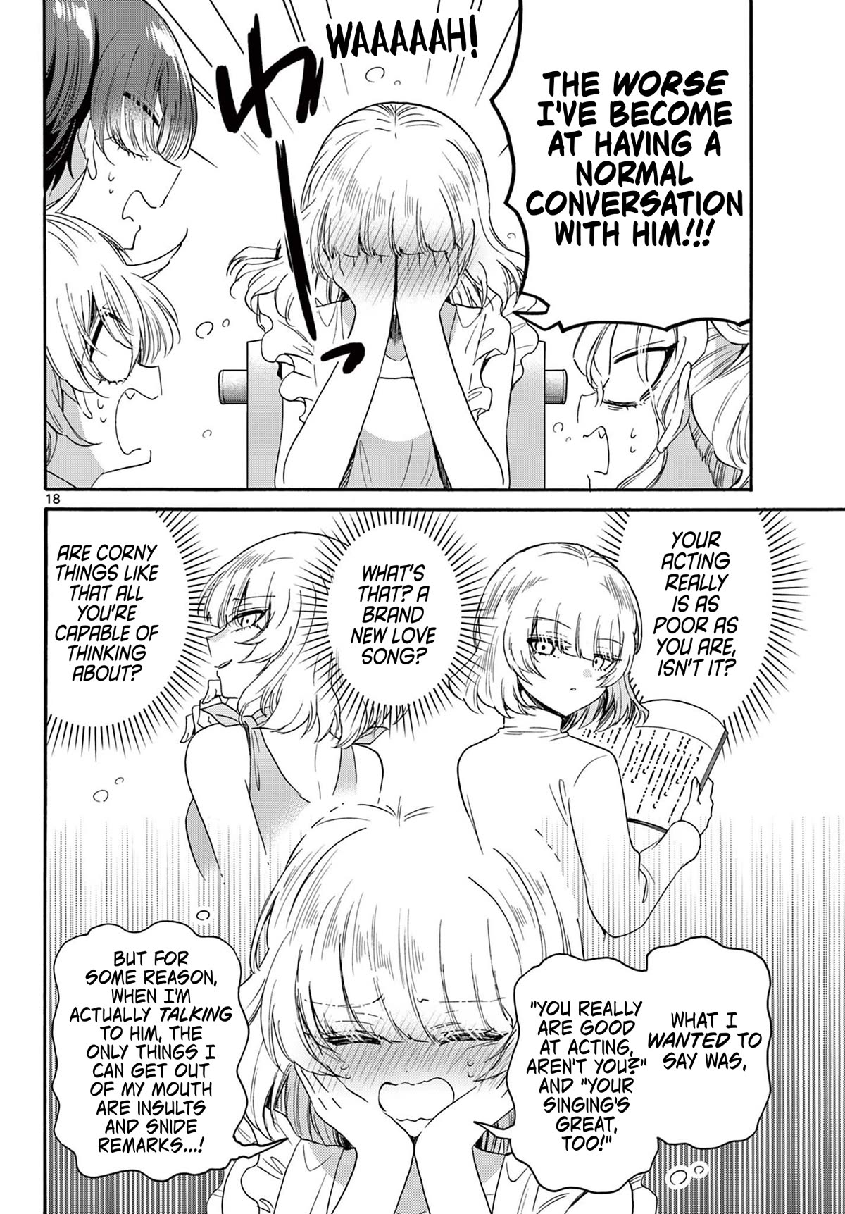 Mikadono Sanshimai wa Angai, Choroi Chapter 86 page 18 - Chapter 86: What is "love"?