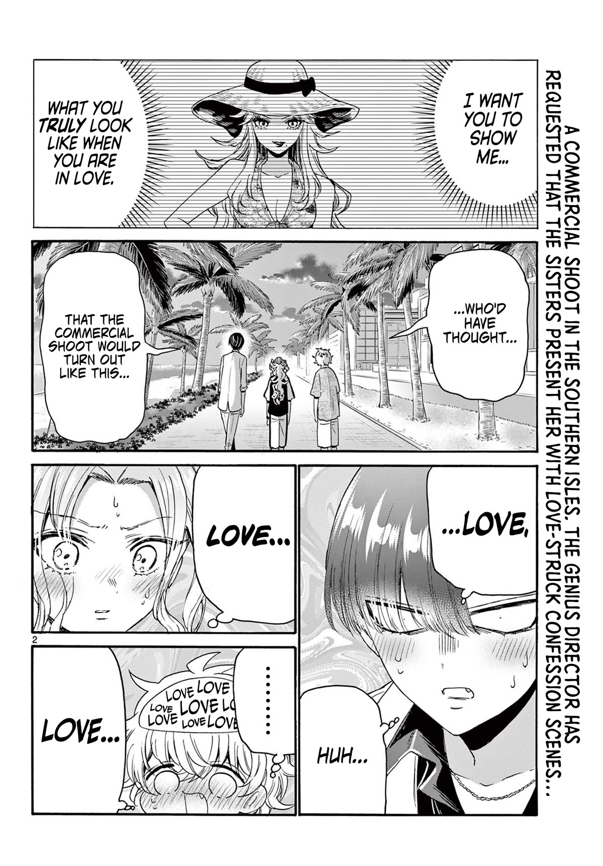 Mikadono Sanshimai wa Angai, Choroi Chapter 86 page 2 - Chapter 86: What is "love"?
