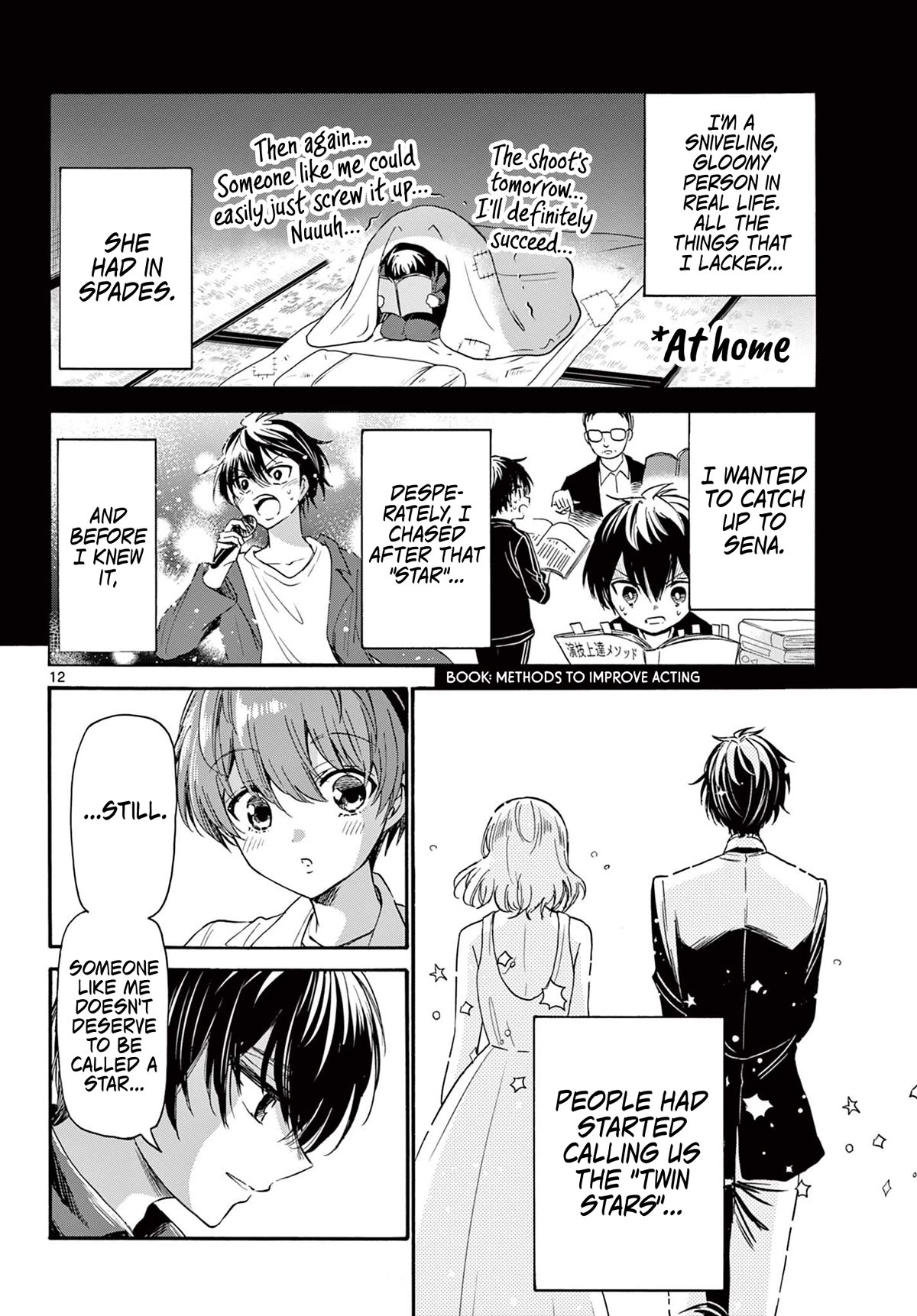 Mikadono Sanshimai wa Angai, Choroi Chapter 87 page 11 - Chapter 87: Clumsy love.