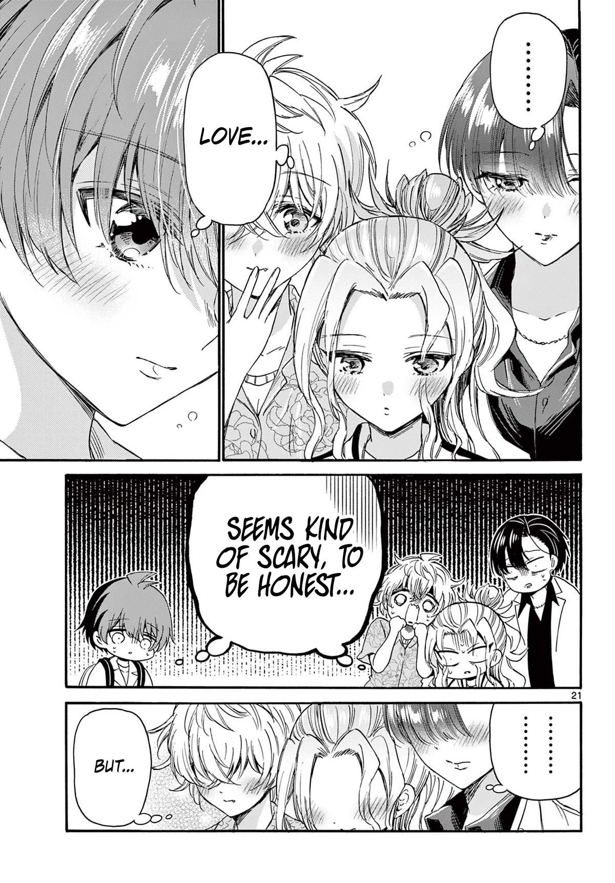 Mikadono Sanshimai wa Angai, Choroi Chapter 87 page 20 - Chapter 87: Clumsy love.