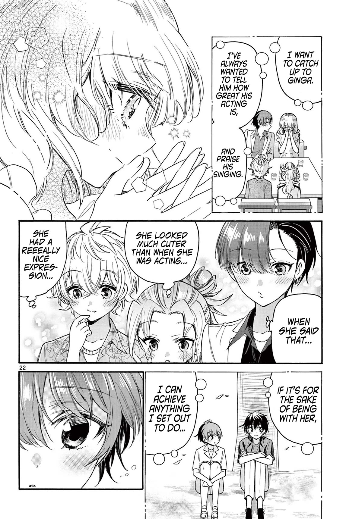 Mikadono Sanshimai wa Angai, Choroi Chapter 87 page 21 - Chapter 87: Clumsy love.