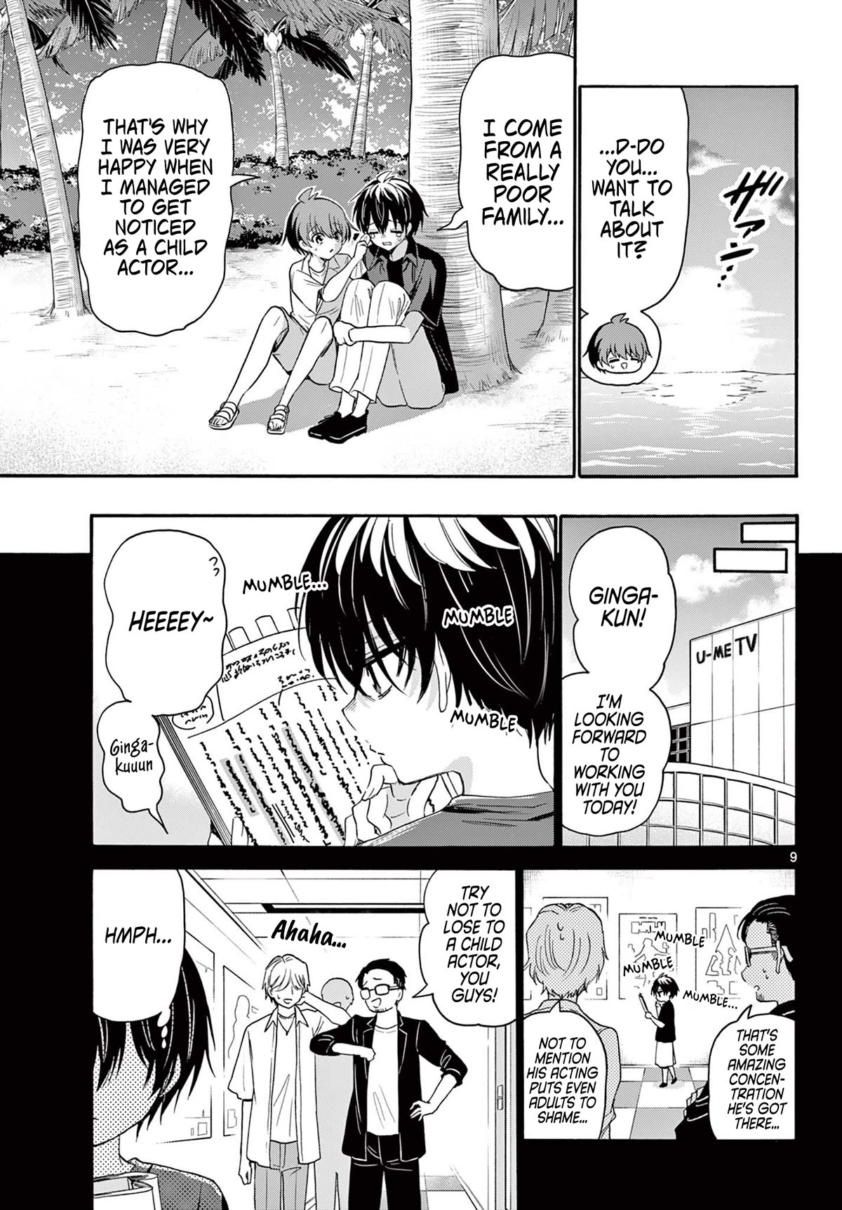Mikadono Sanshimai wa Angai, Choroi Chapter 87 page 8 - Chapter 87: Clumsy love.
