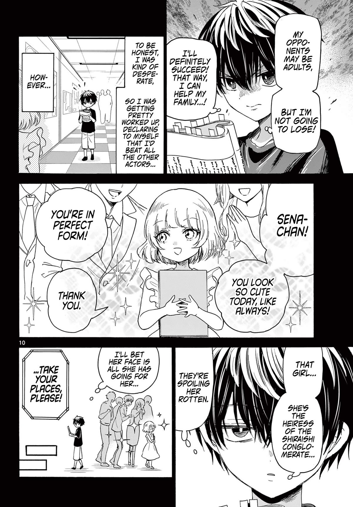 Mikadono Sanshimai wa Angai, Choroi Chapter 87 page 9 - Chapter 87: Clumsy love.