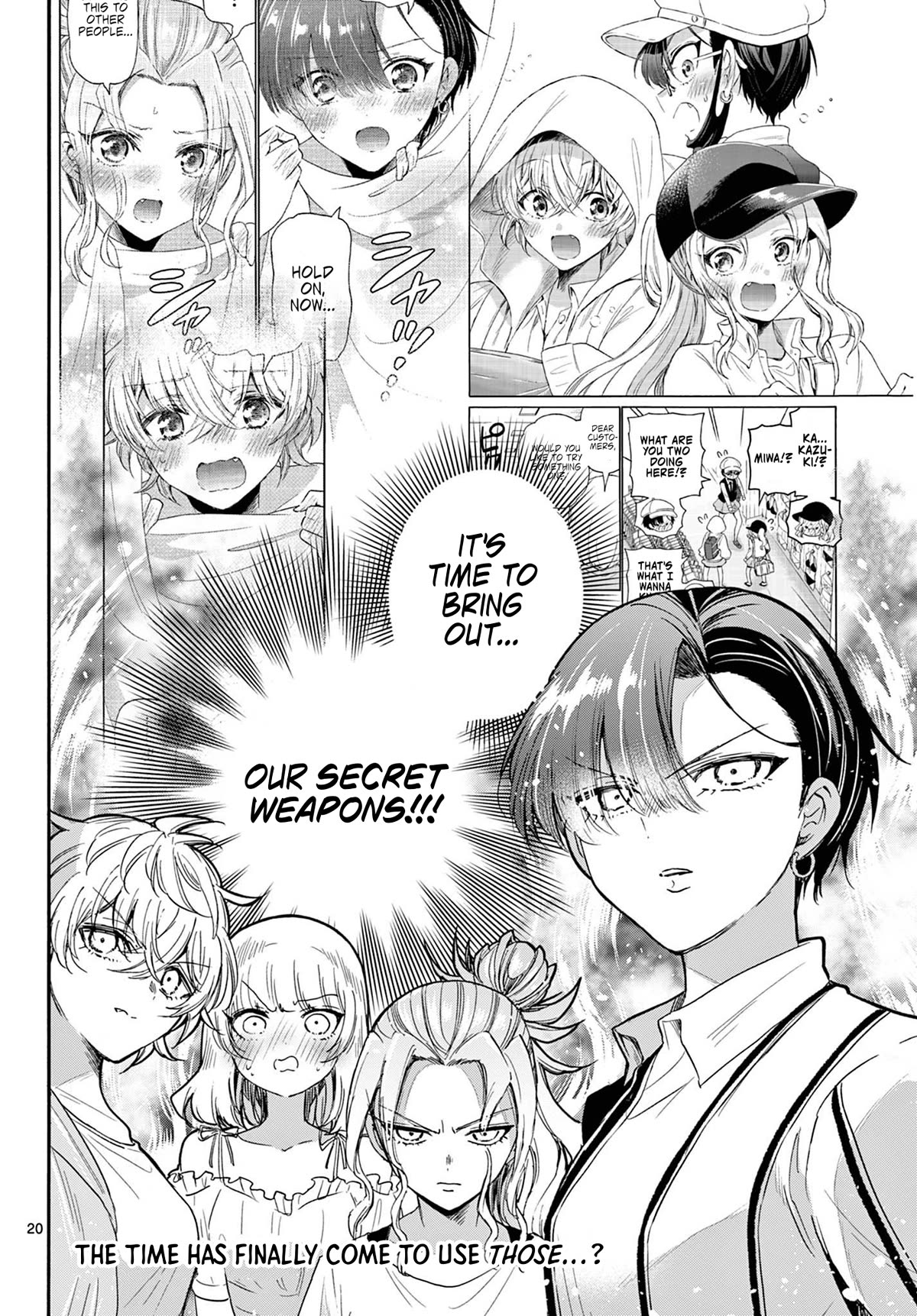 Mikadono Sanshimai wa Angai, Choroi Chapter 88 page 20 - Chapter 88: Choose whichever one you want.