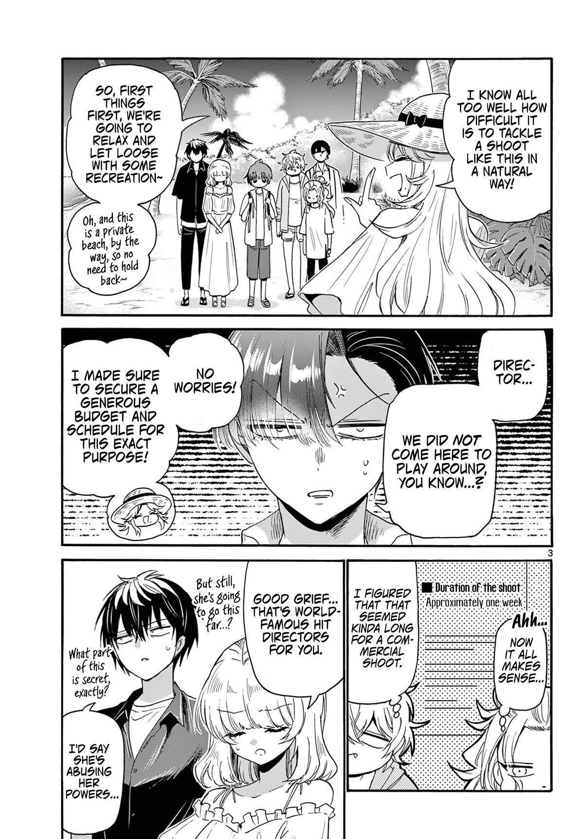 Mikadono Sanshimai wa Angai, Choroi Chapter 88 page 3 - Chapter 88: Choose whichever one you want.